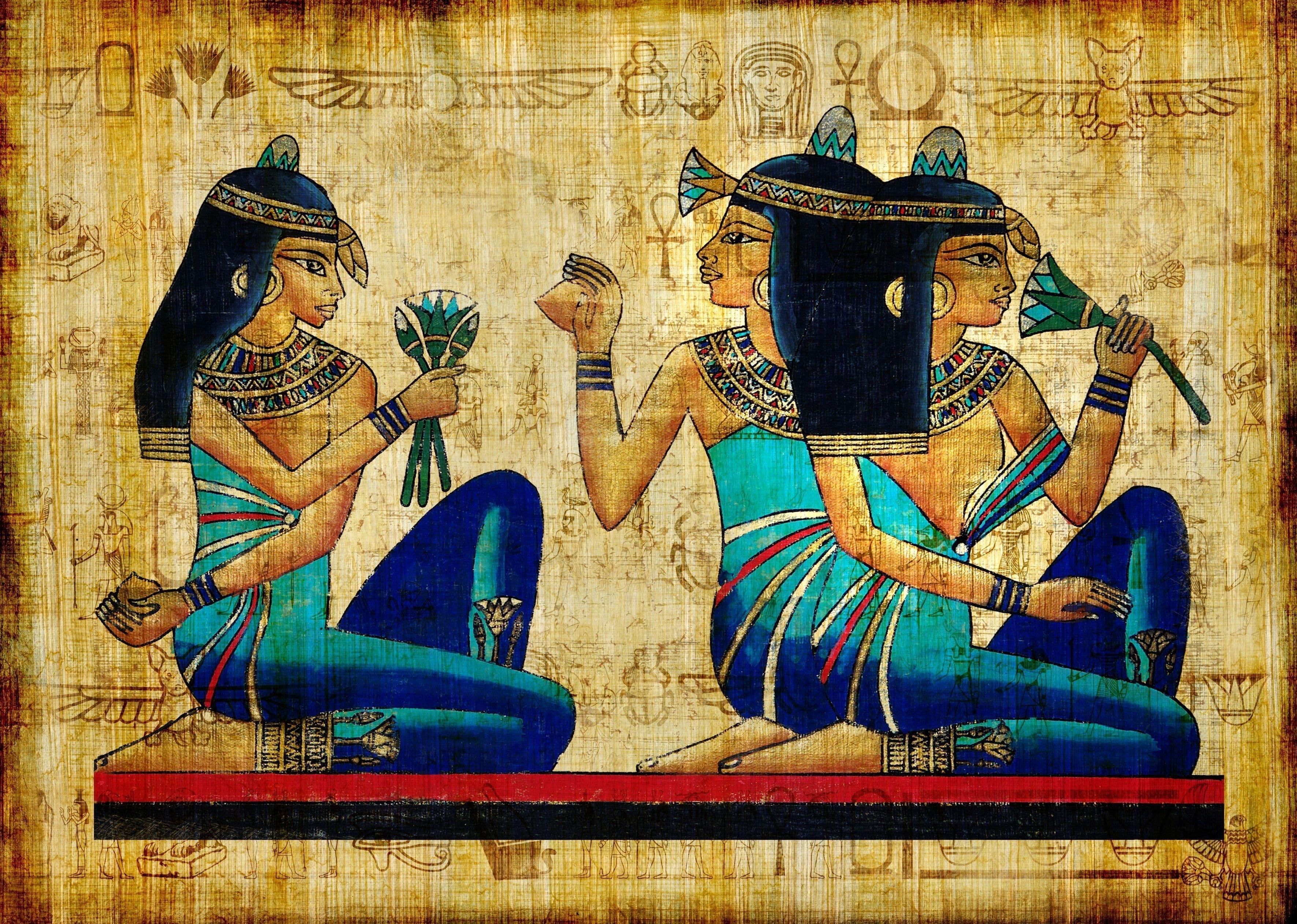 representation, human representation, blue, asia, india, architecture, painting, multi colored, the Past, girl, no people, animal wildlife, people, male likeness, HD Wallpaper