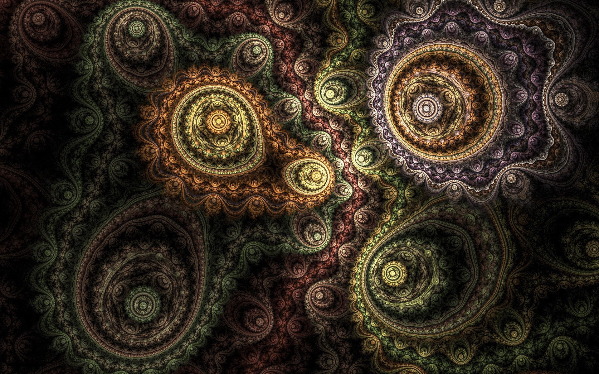 material, art and craft, grunge, large group of objects, decoration, indoors, shape, rough, elegance, circles, old, no people, floral, backdrop, HD Wallpaper