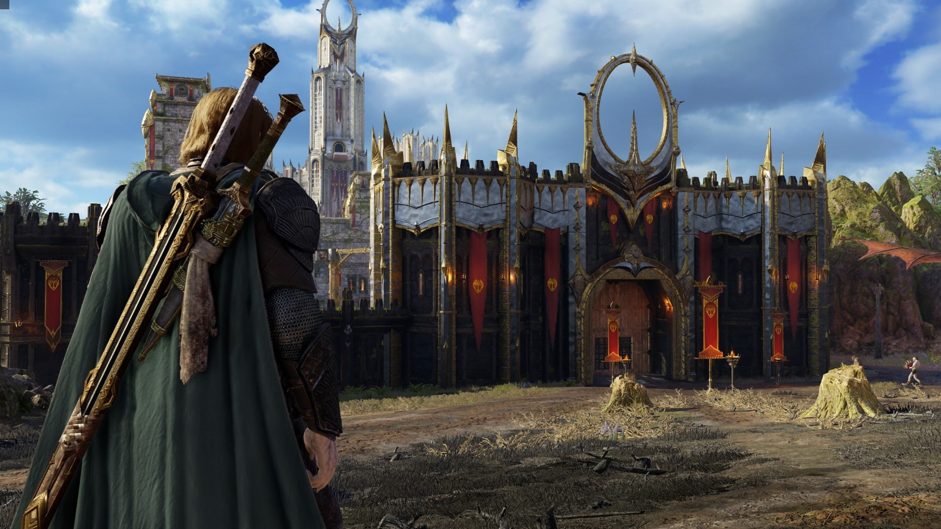 shadow, susan, brothers, 1920x1080 px, px, coffey, The Lord of the Rings, 1080P, art, Talion, war, people, warner, Fortress, middle, Earth, Earth: Shadow of War, HD Wallpaper
