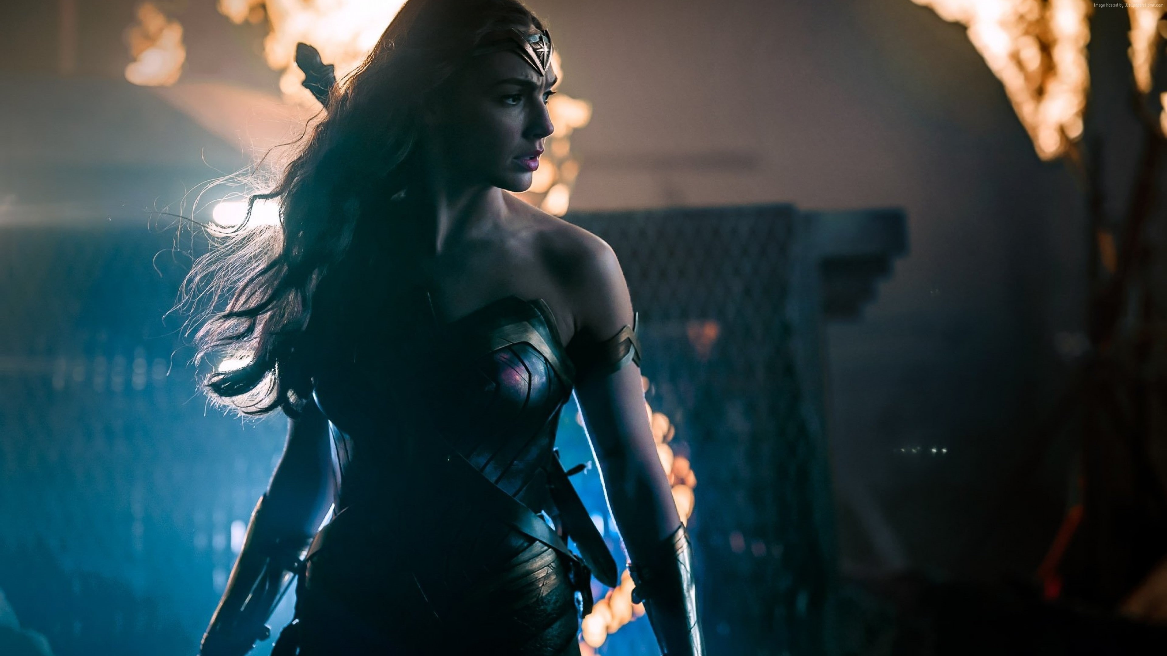 Wonder Woman, 4K, Gal Gadot, Justice League, 4k, HD Wallpaper