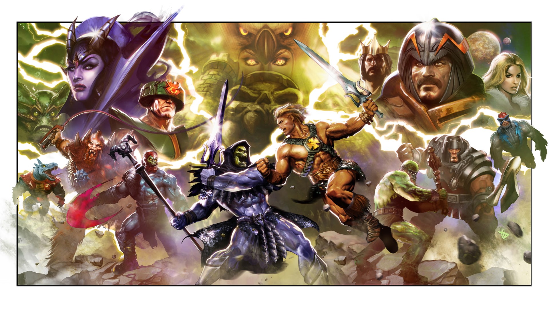 He-Man, 1080P, Comics, He-Man And The Masters Of The Universe, Skeletor, HD Wallpaper