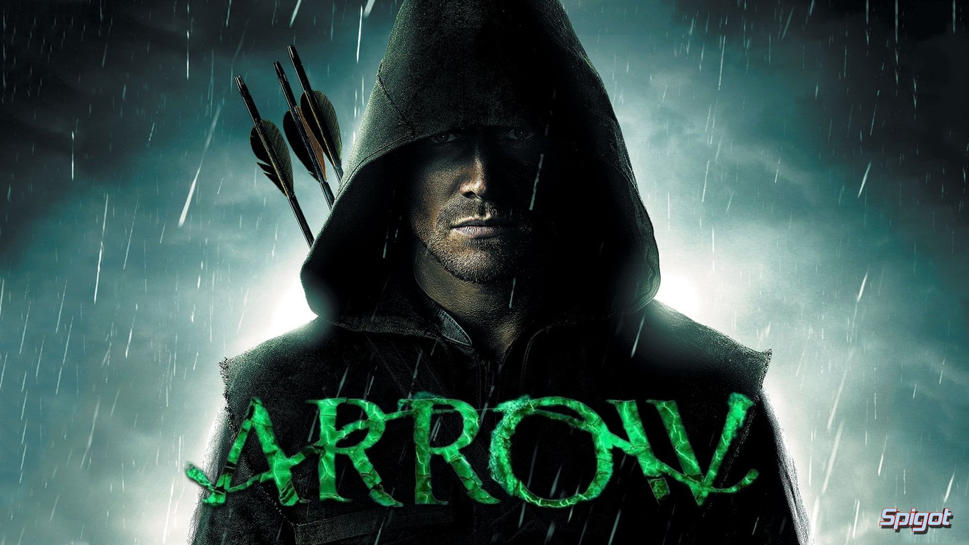hat, Green Arrow, hood - clothing, casual clothing, human face, front view, hood, portrait, men, real people, Adventure Time, looking at camera, Arrow, HD Wallpaper