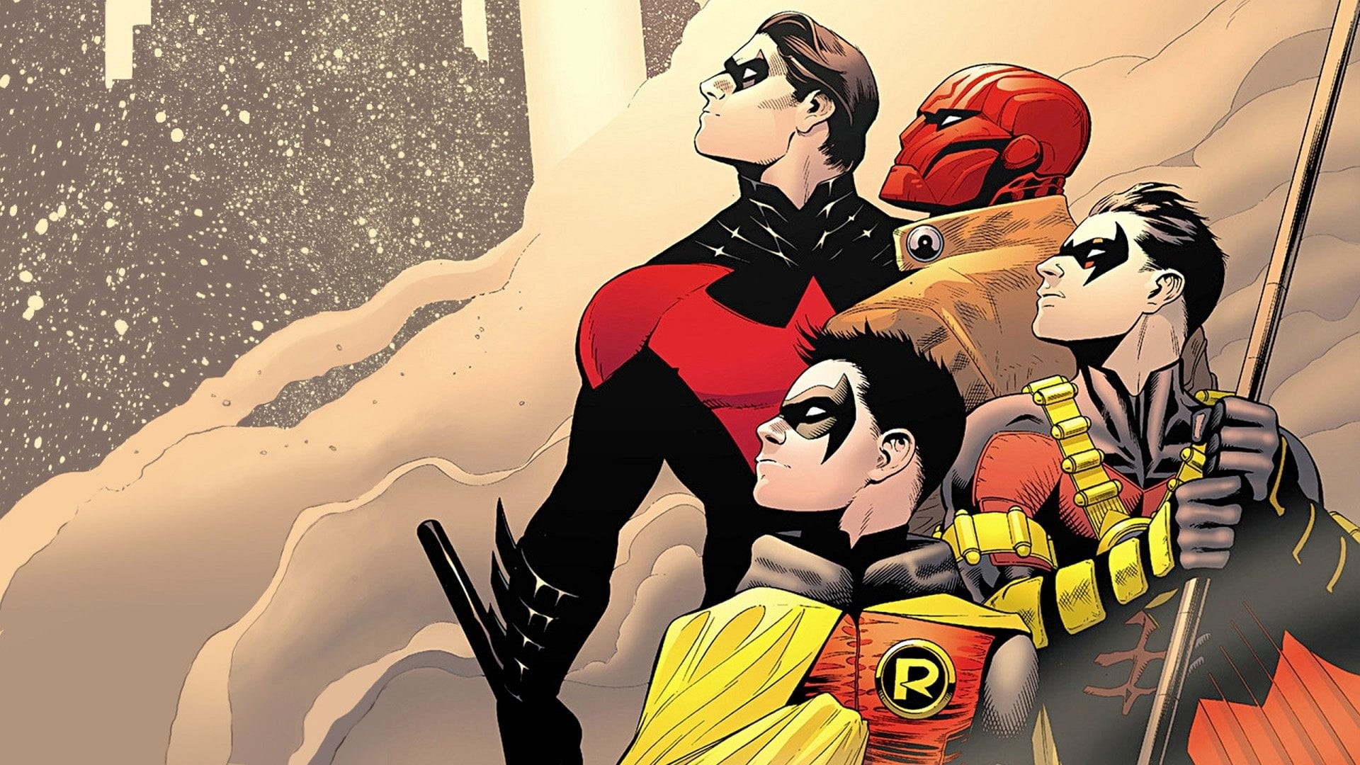 adult, leisure activity, nature, group of people, men, people, women, real people, love, emotion, illustration, 1080P, Robin (DC Comics), togetherness, HD Wallpaper