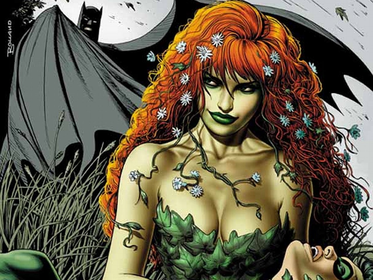 hd, comics, poison, 720P, ivy, HD Wallpaper