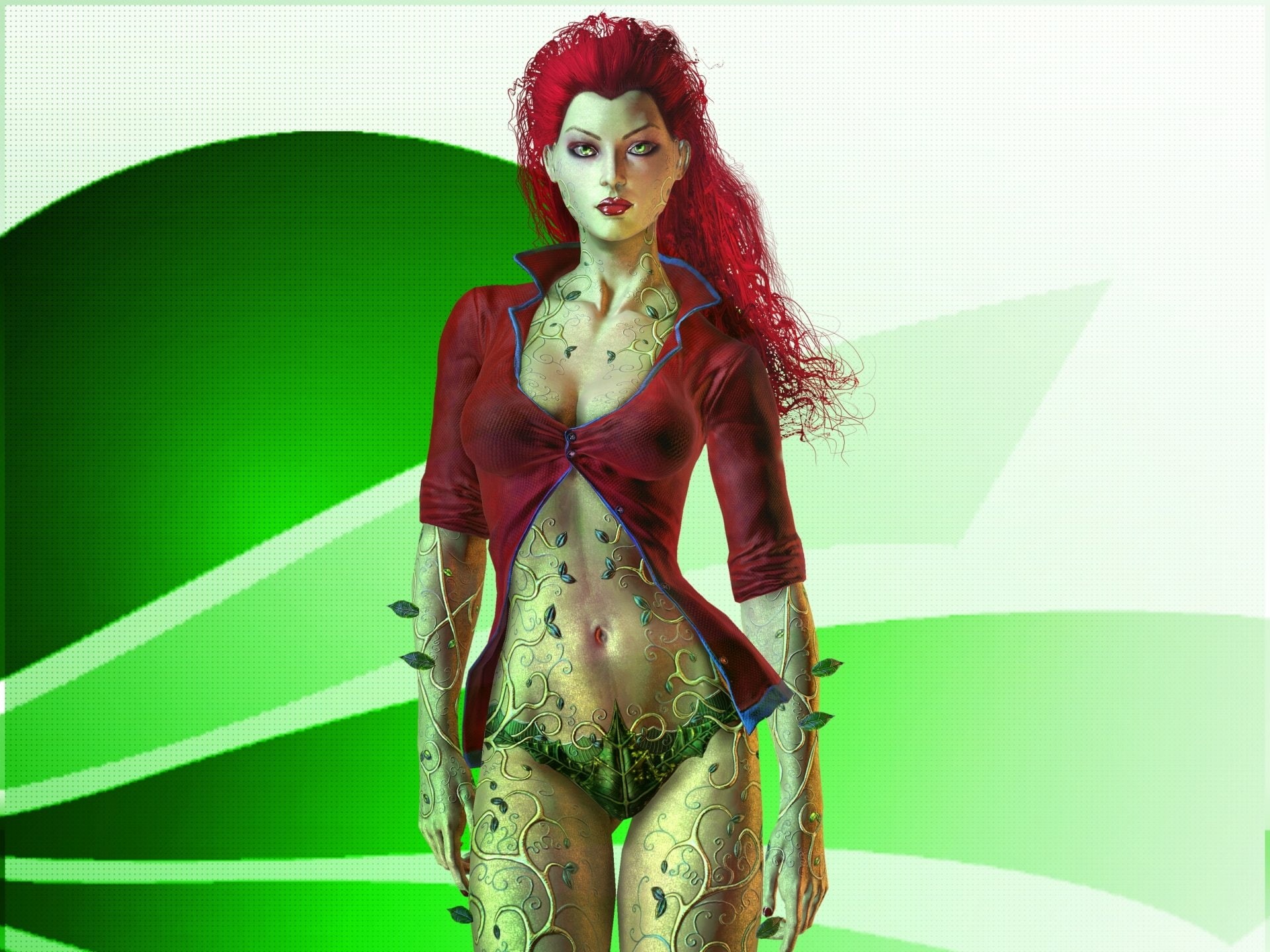 1080P, Poison Ivy, Comics, HD Wallpaper