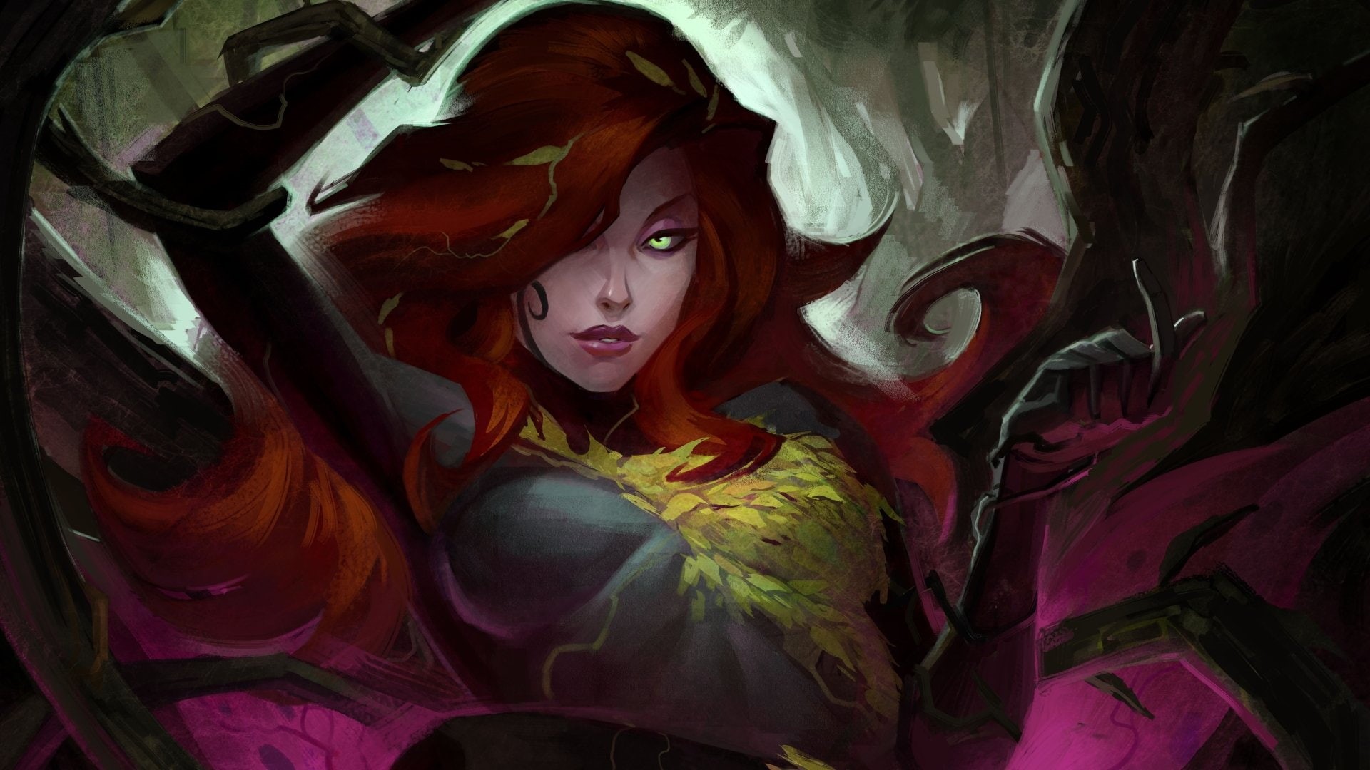 Comics, Infinite Crisis, 1080P, Poison Ivy, HD Wallpaper