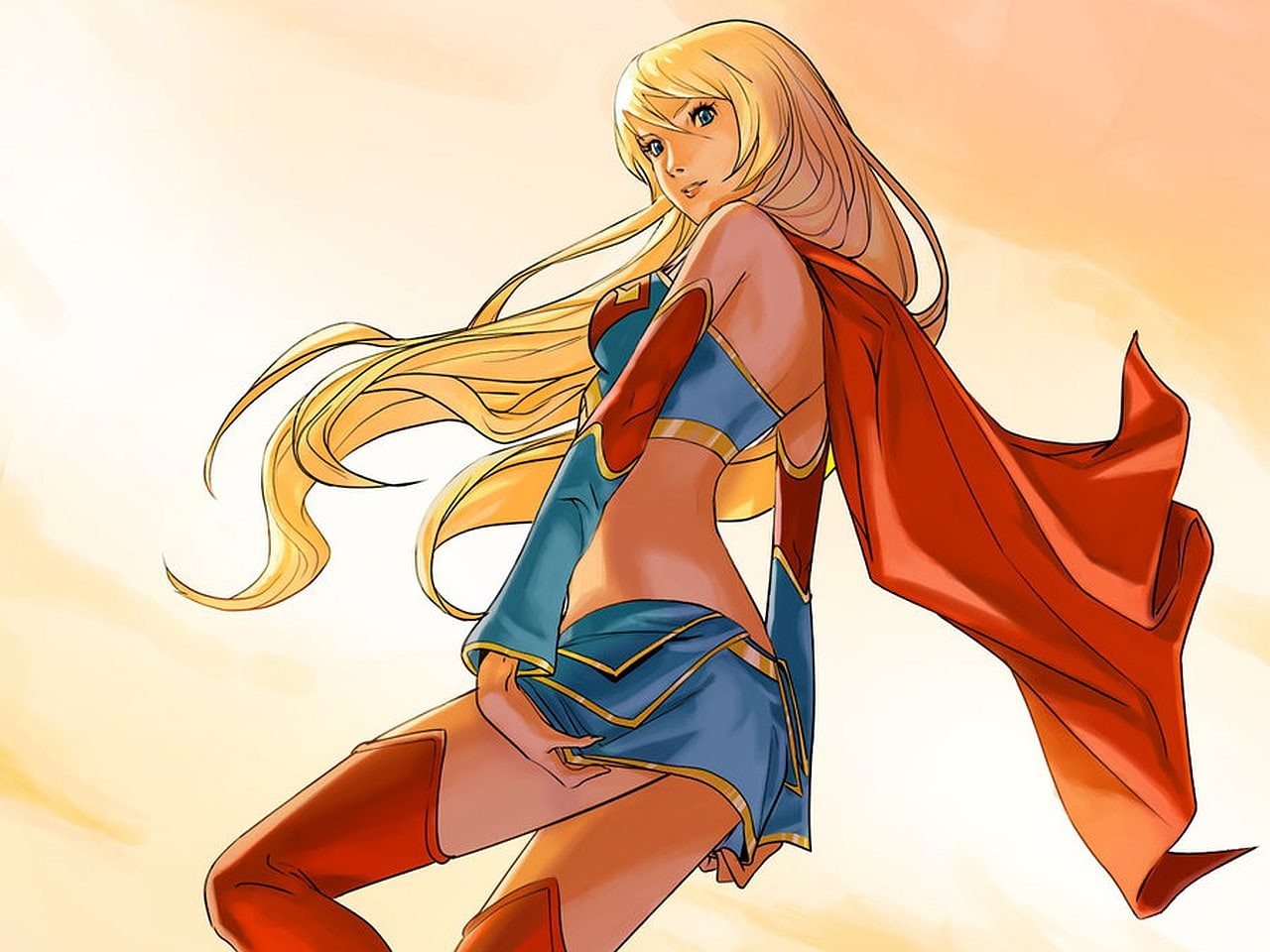 hd, comics, 720P, supergirl, HD Wallpaper