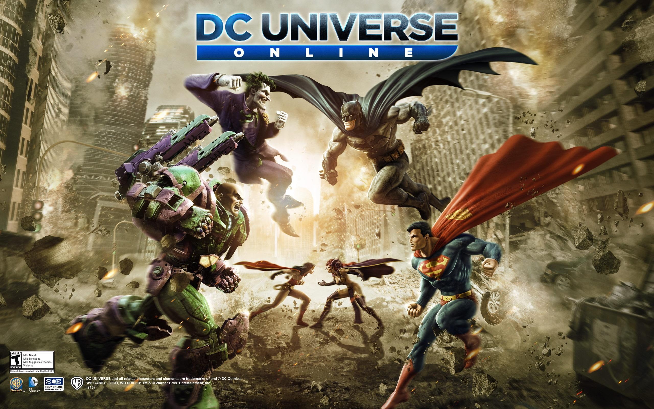 2K, online, dc, universe, HD Wallpaper