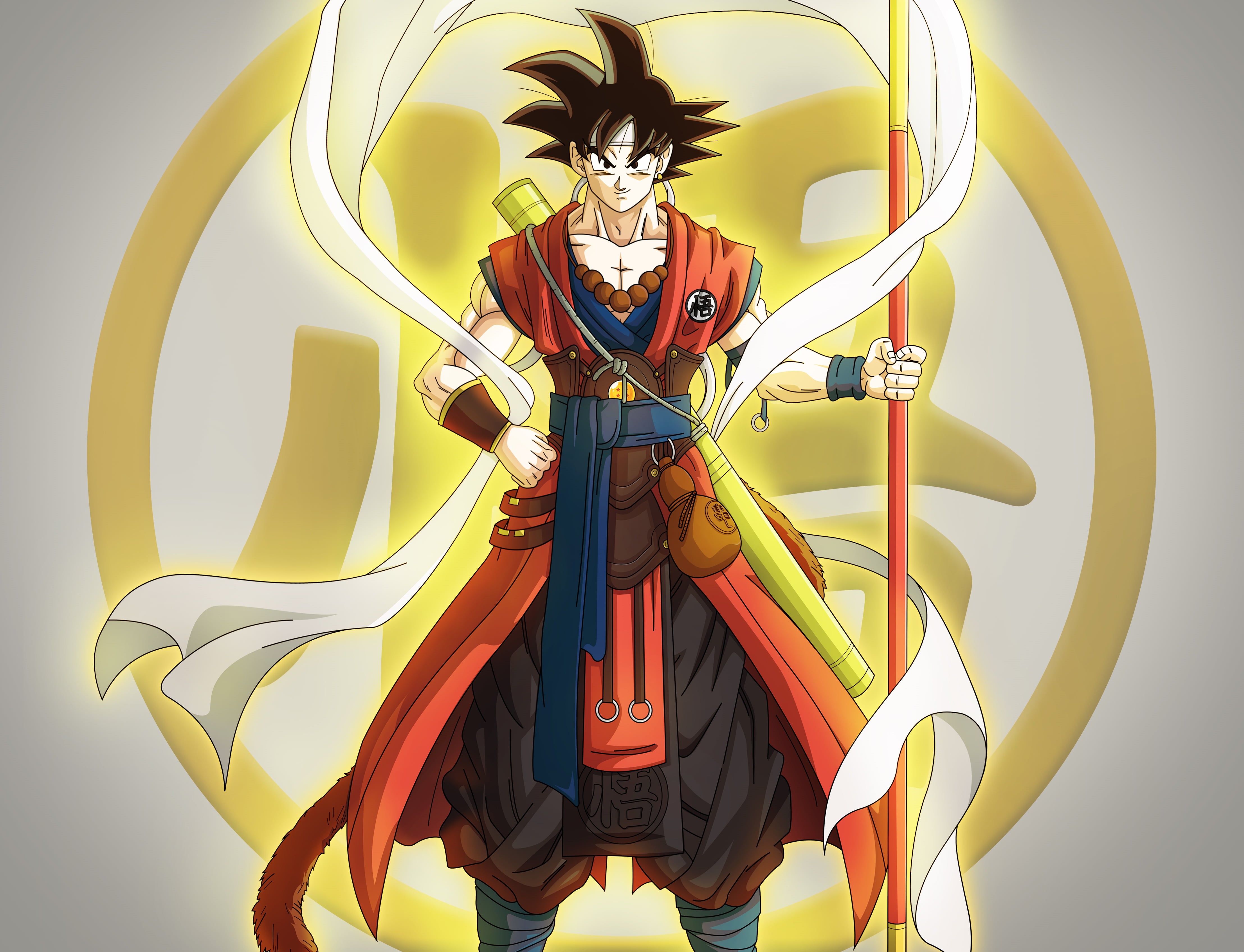 4K, Anime, Super Dragon Ball Heroes, Goku, HD Wallpaper