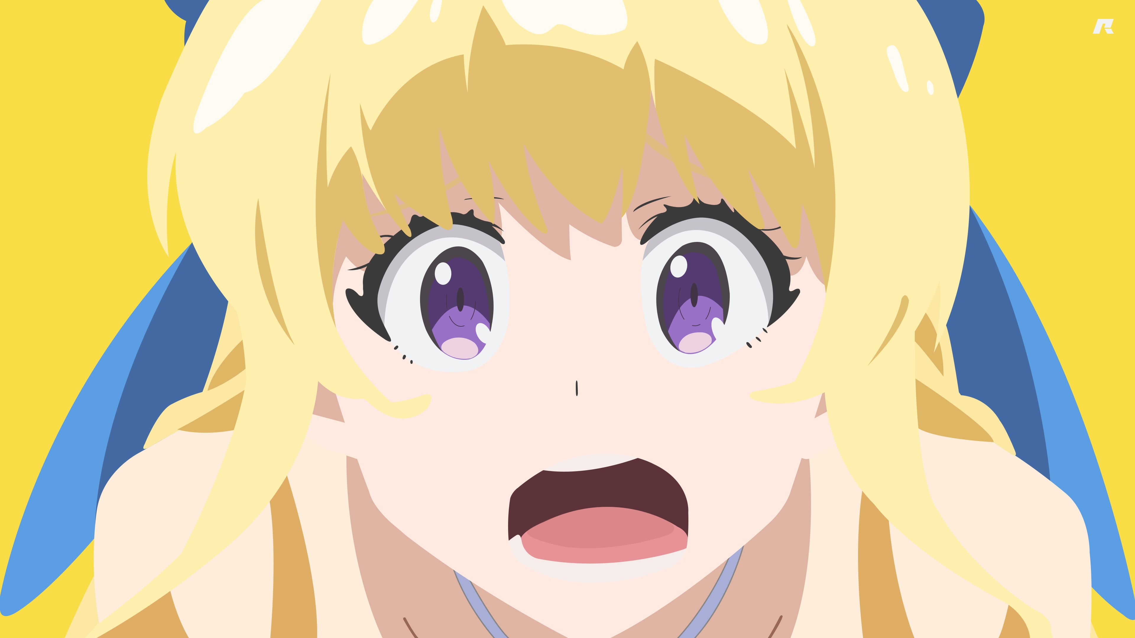 Isekai, 4K, Shinchou Yuusha: Kono Yuusha ga Ore Tueee Kuse ni, Ristarte, anime, anime girls, HD Wallpaper
