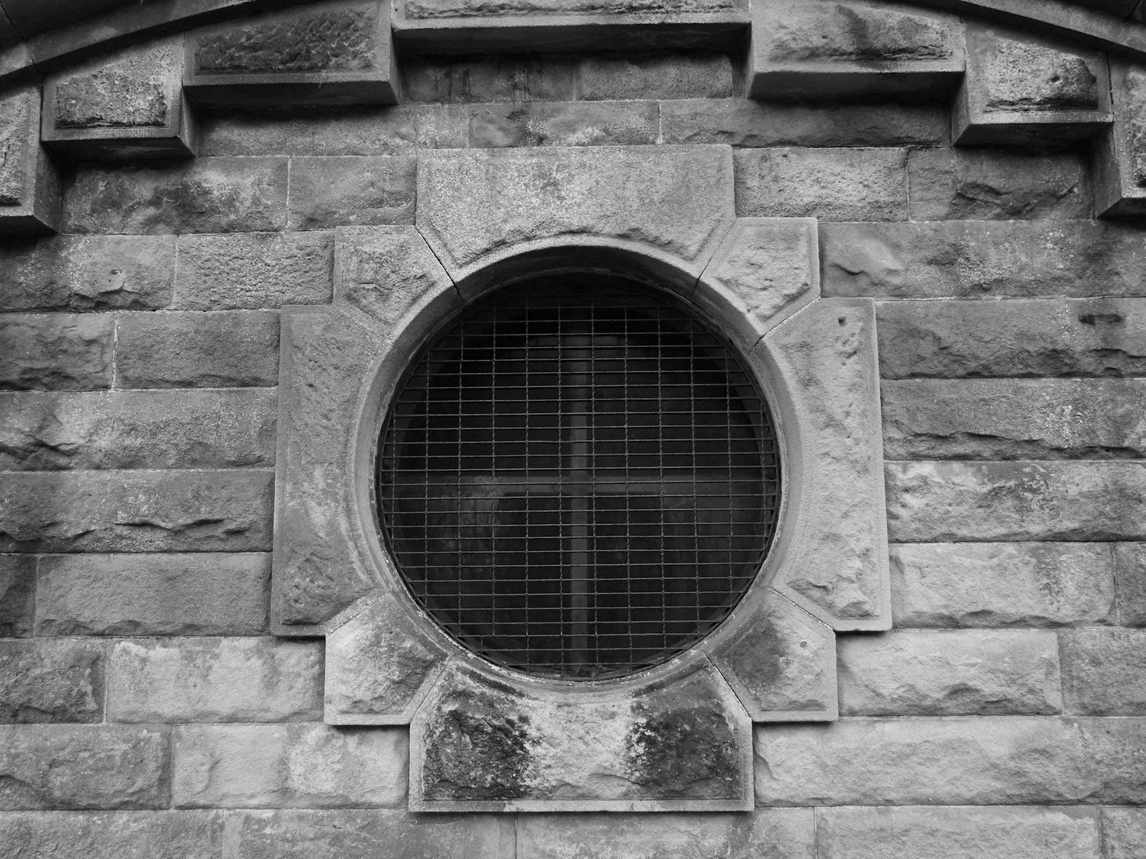 man, design, person, captive, dom, jail, exhaust fan, security, architecture, arrest, geometric shape, inmate, justice, window, criminal, building, arch, HD Wallpaper