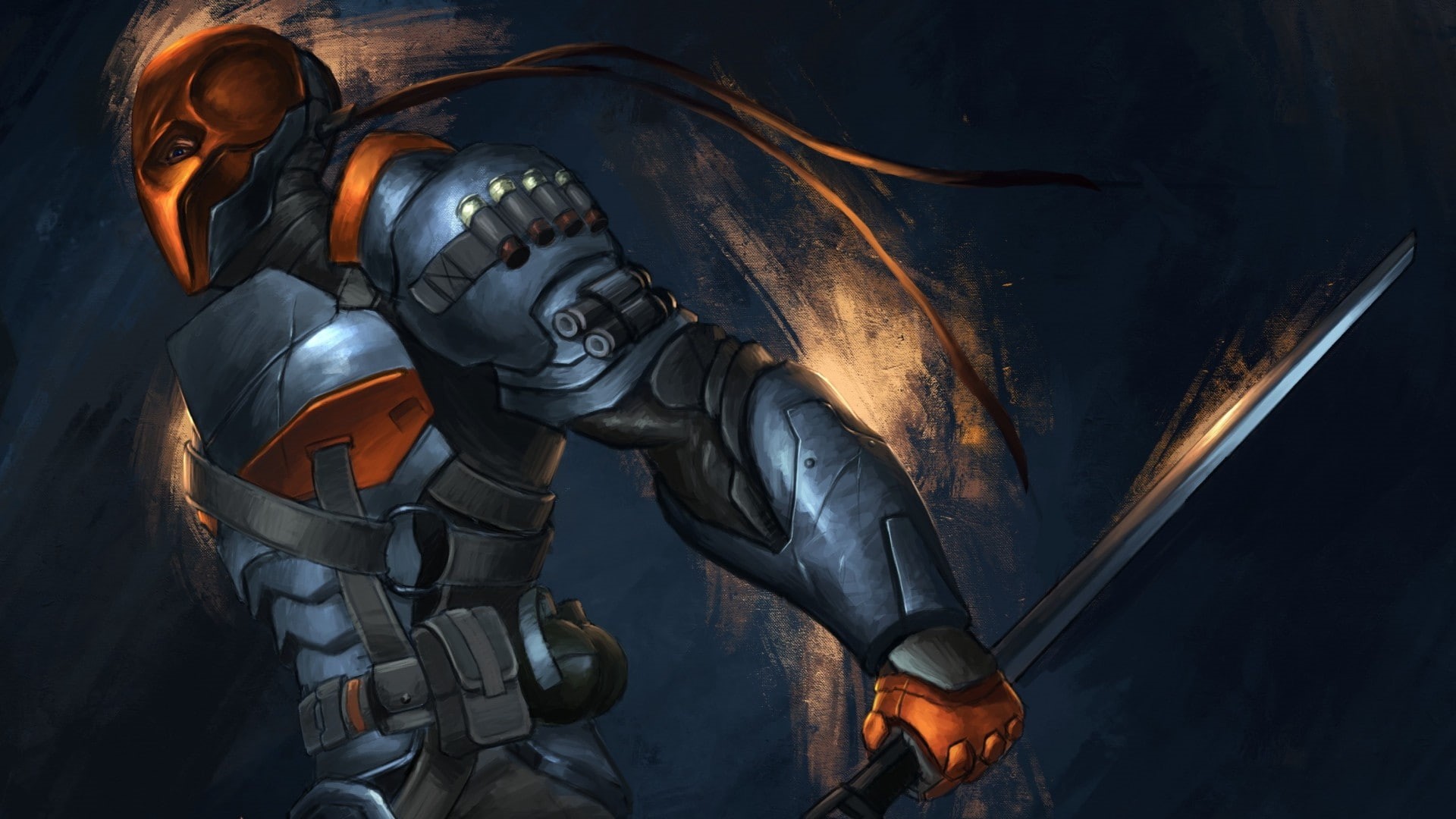 safety, security, Deathstroke, helmet, industry, villains, motion, villain, protection, protective mask - workwear, waist up, headwear, protective workwear, HD Wallpaper