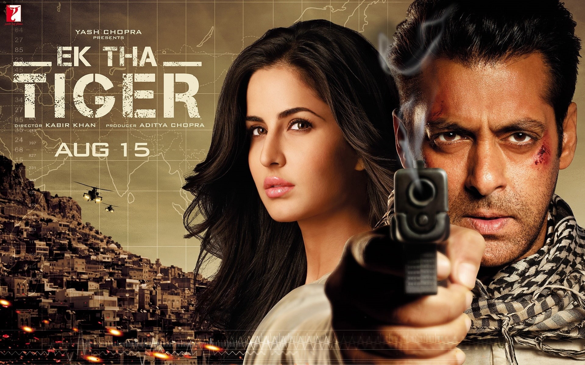 tha, 2012, ek, 1080P, Tiger, HD Wallpaper