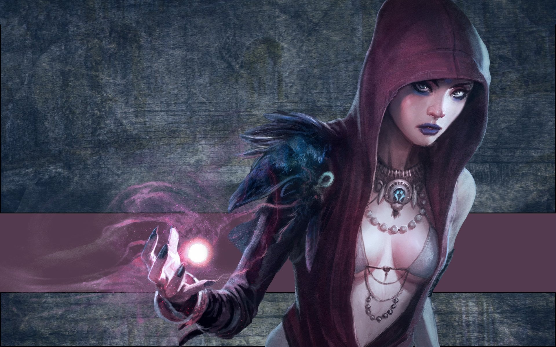 portrait, character, adult, front view, contemplation, young adult, leisure activity, Dragon Age, clothing, Sorceress, one person, long hair, HD Wallpaper