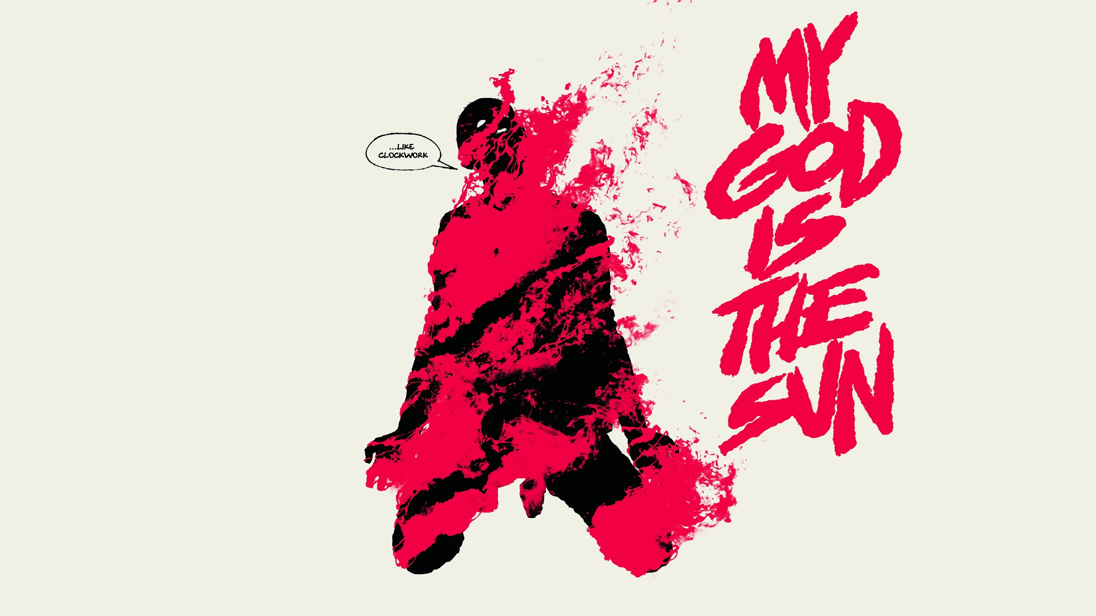 splashing, art and craft, no people, chinese new year, paint, festival, god, white background, sun, close-up, studio shot, Queens of the Stone Age, HD Wallpaper
