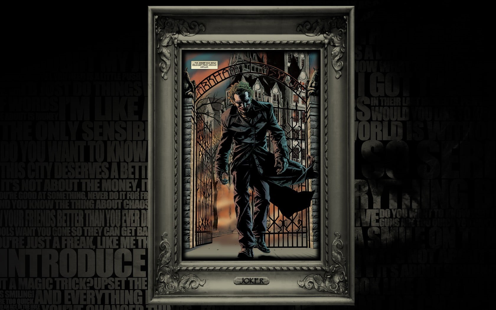 craft, building, architecture, human representation, Batman, indoors, statue, Joker, carving - craft product, female likeness, DC Comics, wooden, no people, HD Wallpaper