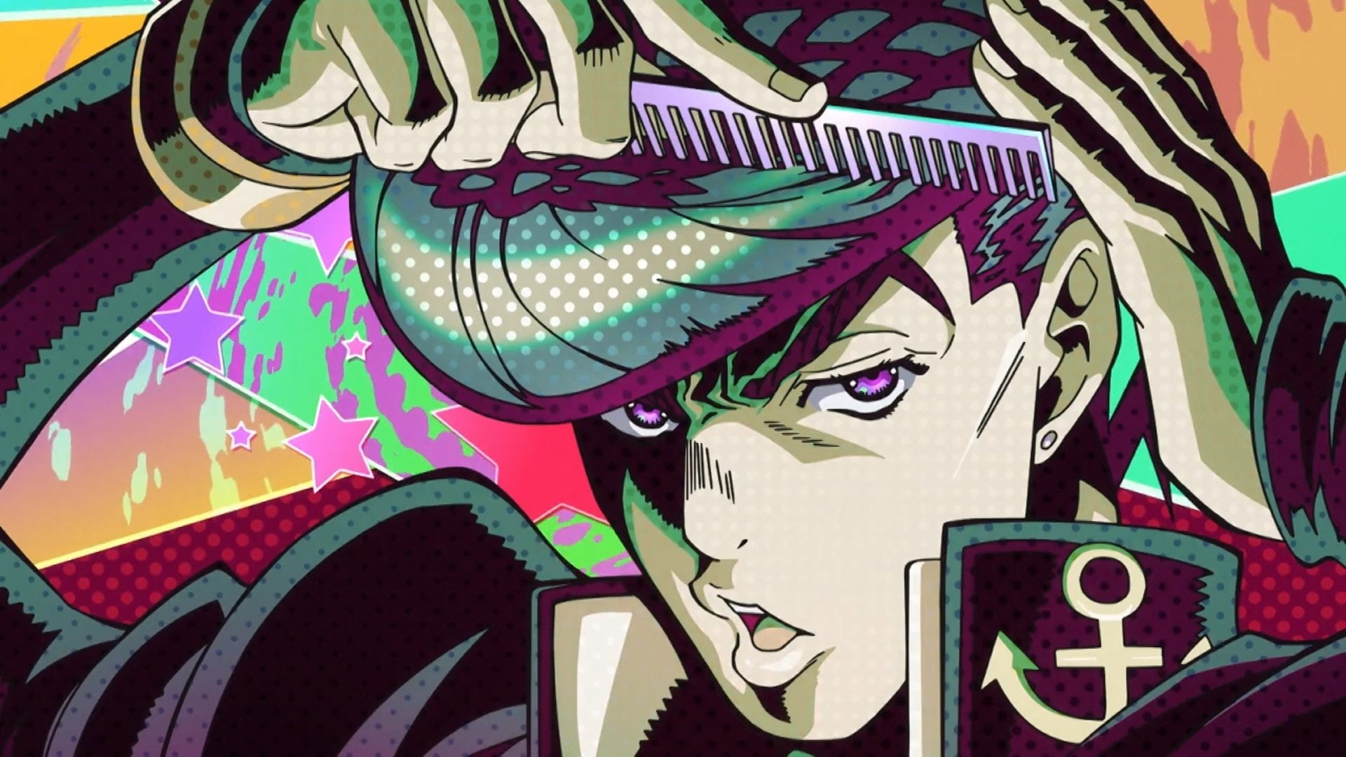 Josuke Higashikata, 1080P, Anime, Jojos Bizarre Adventure, HD Wallpaper