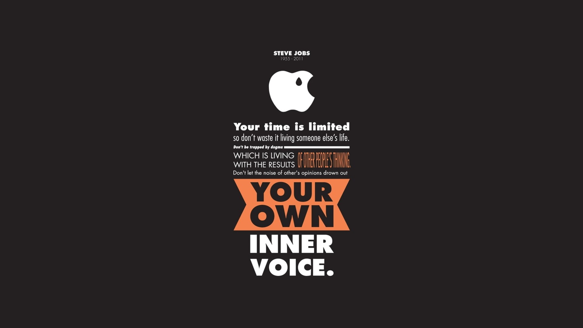 Technology, Life, Steve Jobs, Apple, 1080P, HD Wallpaper