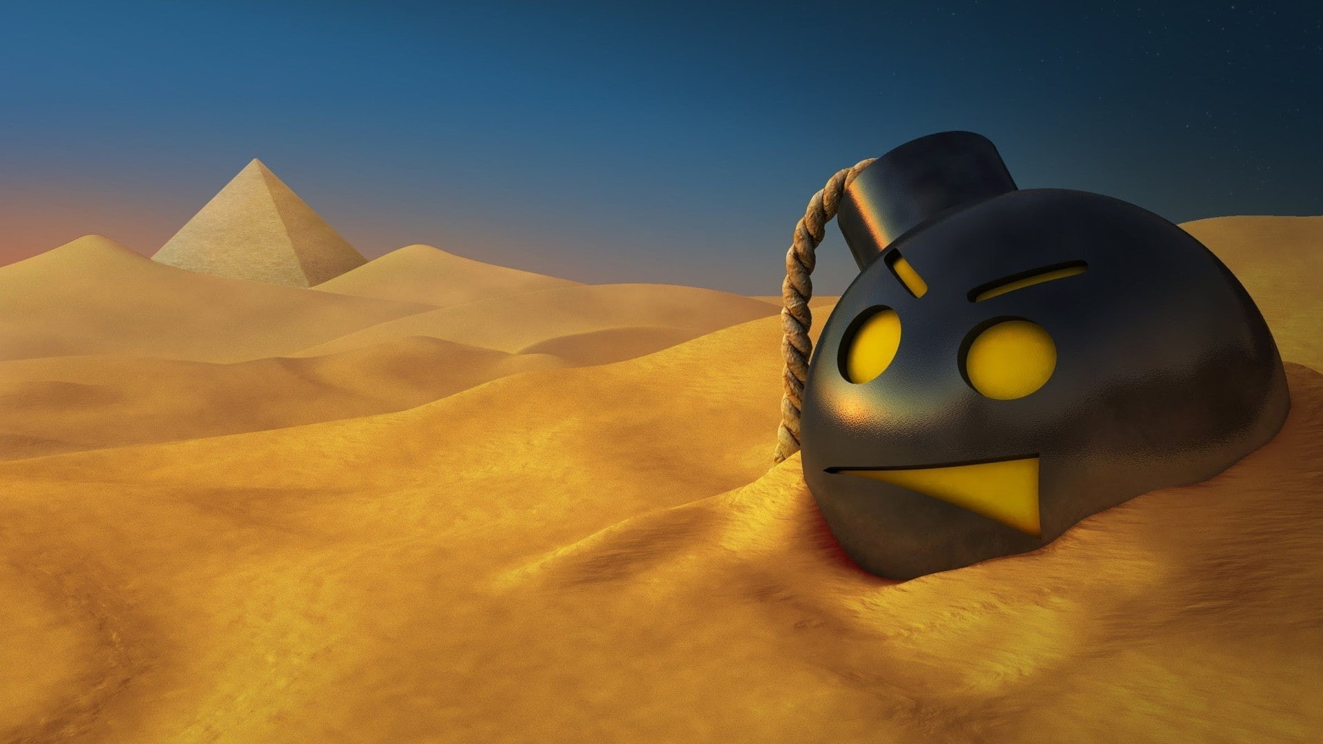 desert, bomb, hd, video games, serious, 1080P, sam, HD Wallpaper