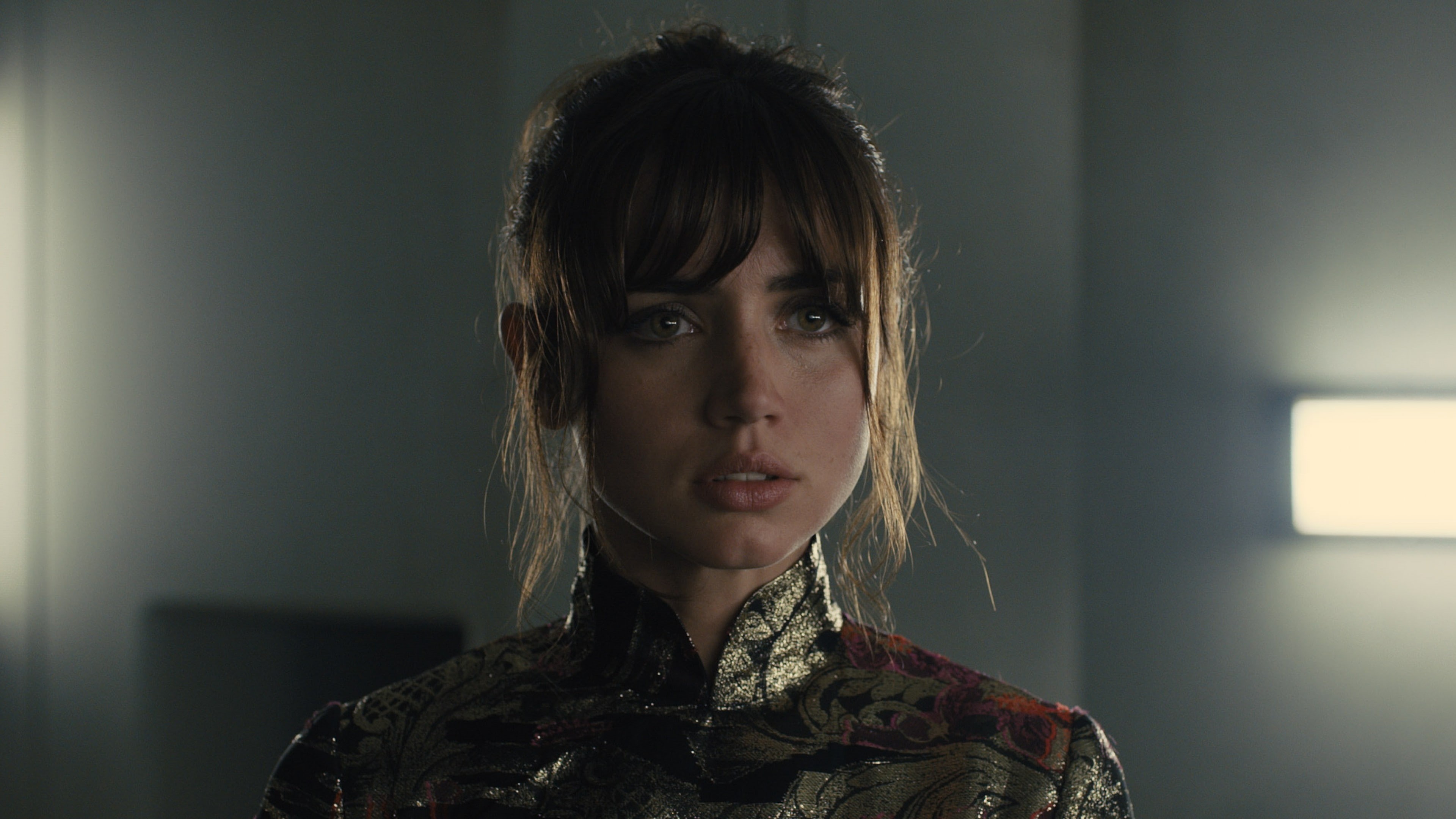 4K, brown, Blade Runner 2049, Ana de Armas, top, wearing, 4k, woman, HD Wallpaper