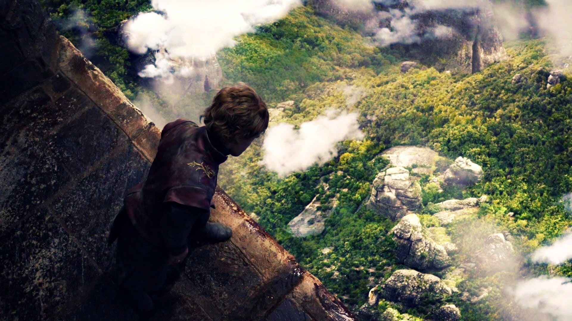 casual clothing, men, top, real people, Tyrion Lannister, rock, plant, tranquil scene, solid, outdoors, day, beauty in nature, s, land, tranquility, Peter Dinklage, HD Wallpaper