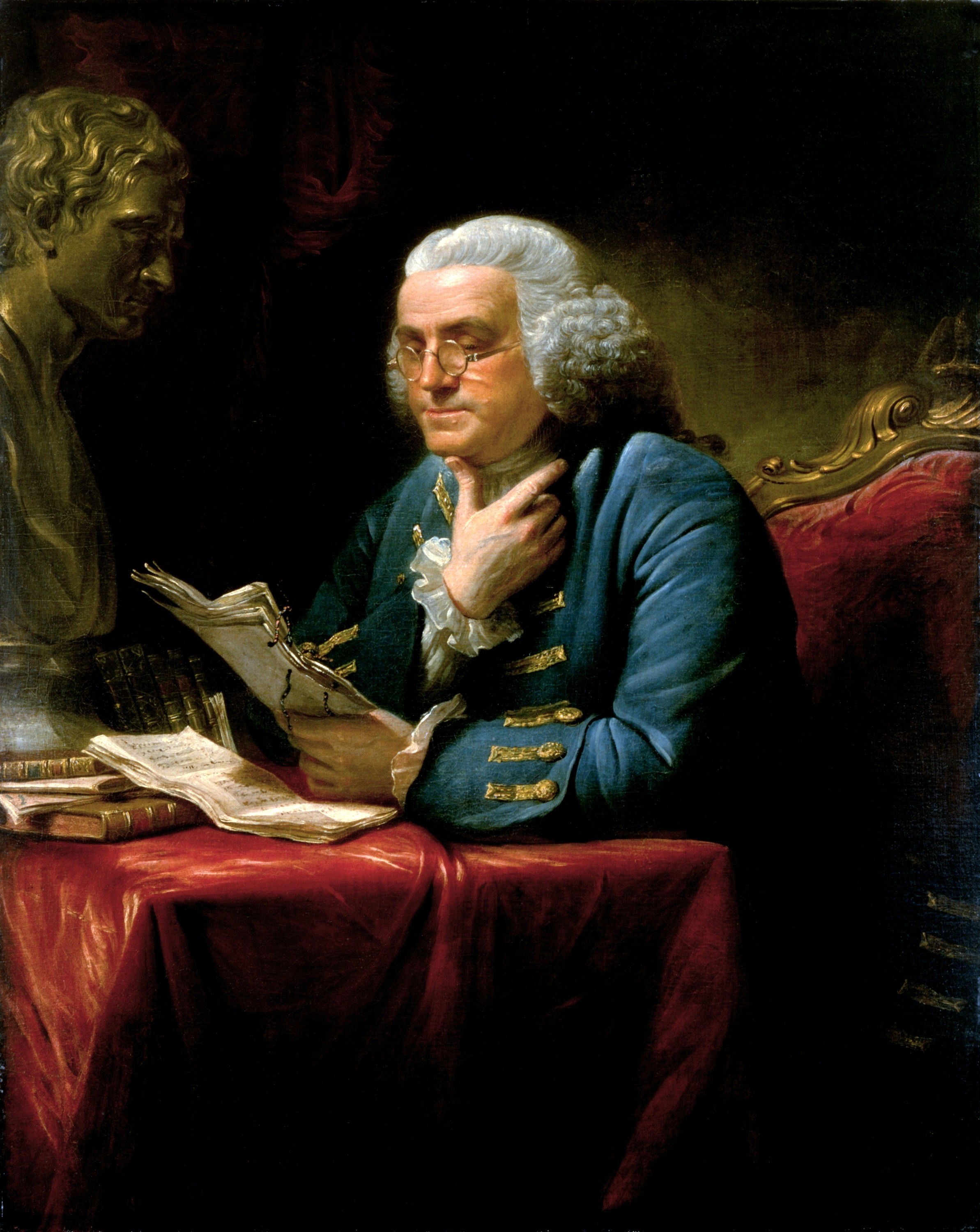 sleeved, natural scientists, book, casual clothing, people, males, looking at camera, painting, america, benjamin franklin, mature adult, lifestyles, one person, Phone HD Wallpaper