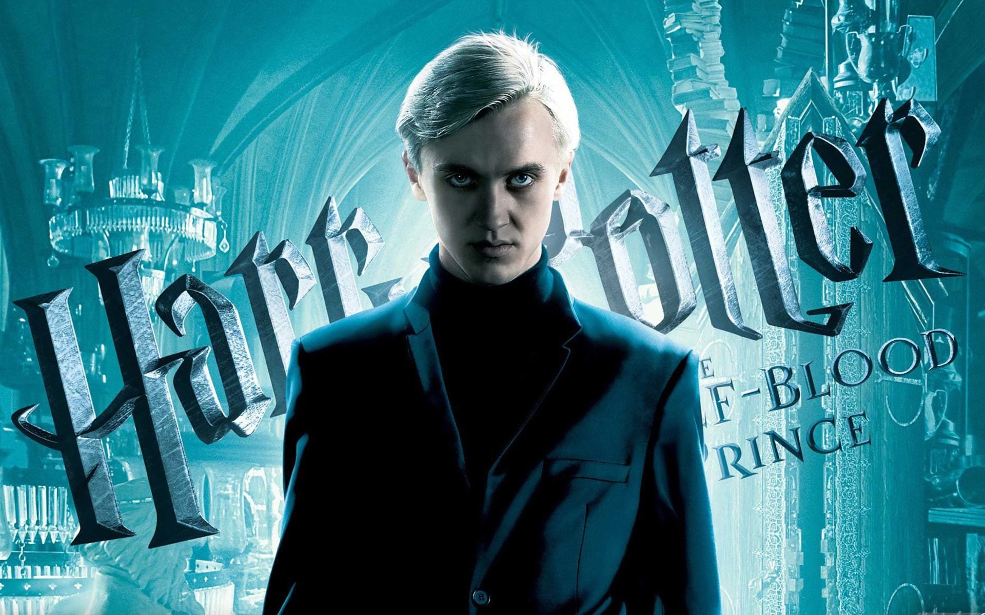 Tom Felton, Draco Malfoy, Harry Potter, Harry Potter and the Half-Blood Prince, 1080P, HD Wallpaper