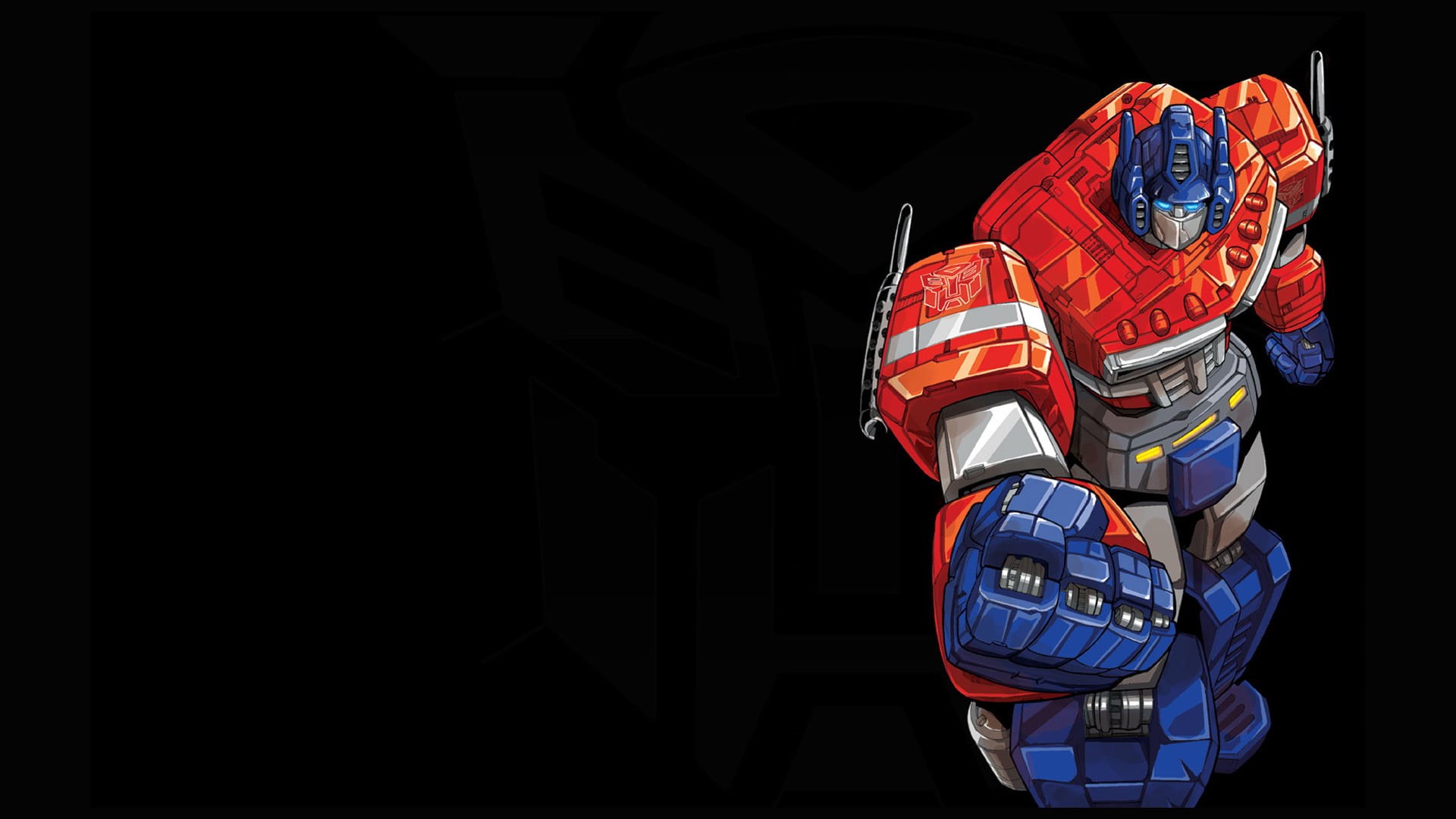 copy space, art and craft, Optimus Prime, rear view, uniform, representation, illuminated, night, architecture, standing, headwear, no people, clothing, HD Wallpaper