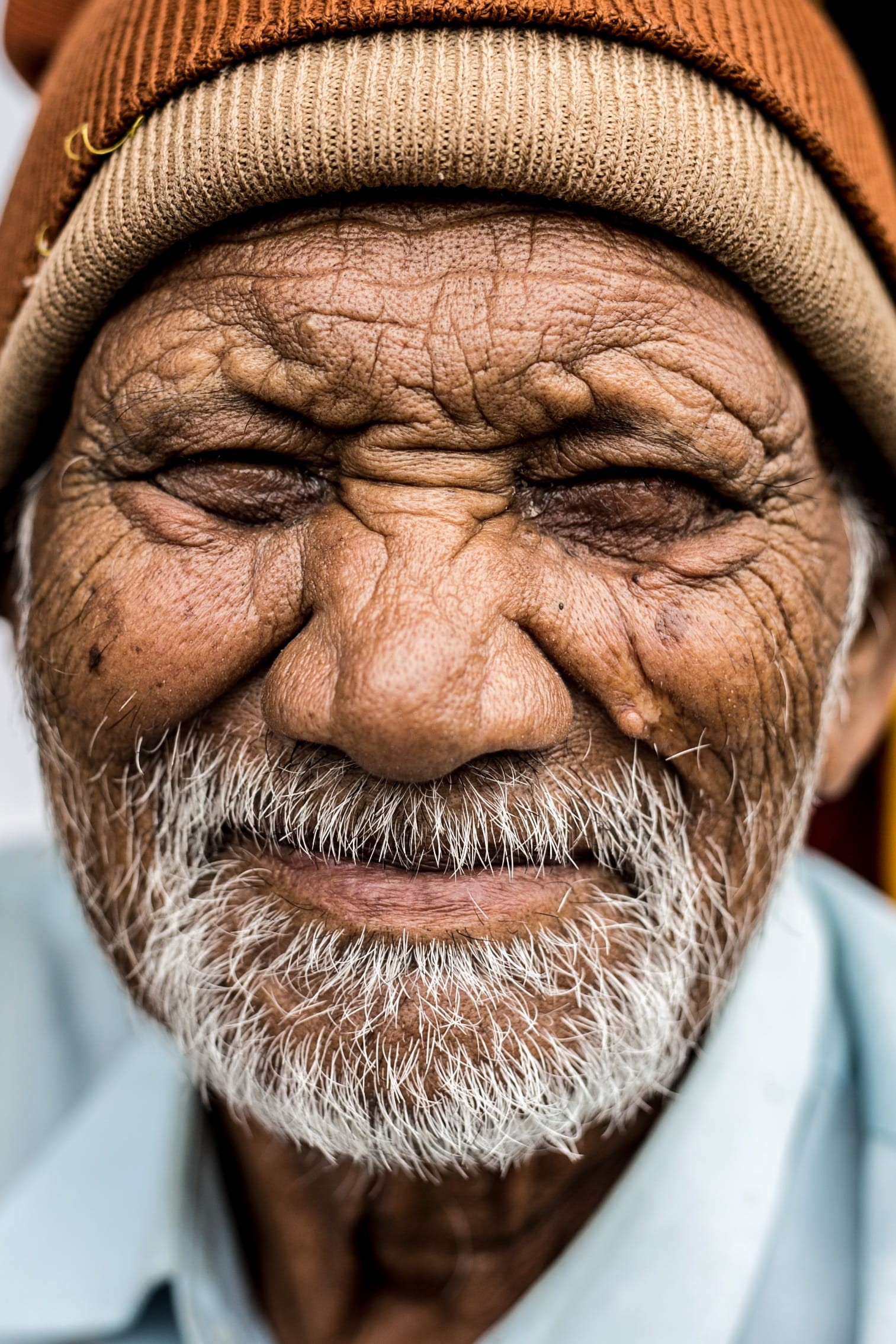 color Image, photo, knit, adult, wearing, males, mustache, cap, close-up, one Man Only, close up, portrait, front view, knit cap, headshot, mature Adult, Phone HD Wallpaper