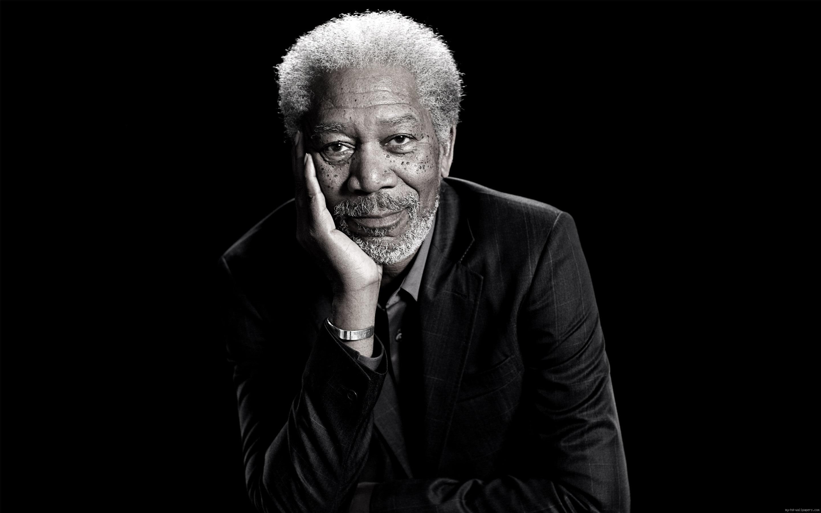 2K, morgan, actor, freeman, man, celebrity, HD Wallpaper