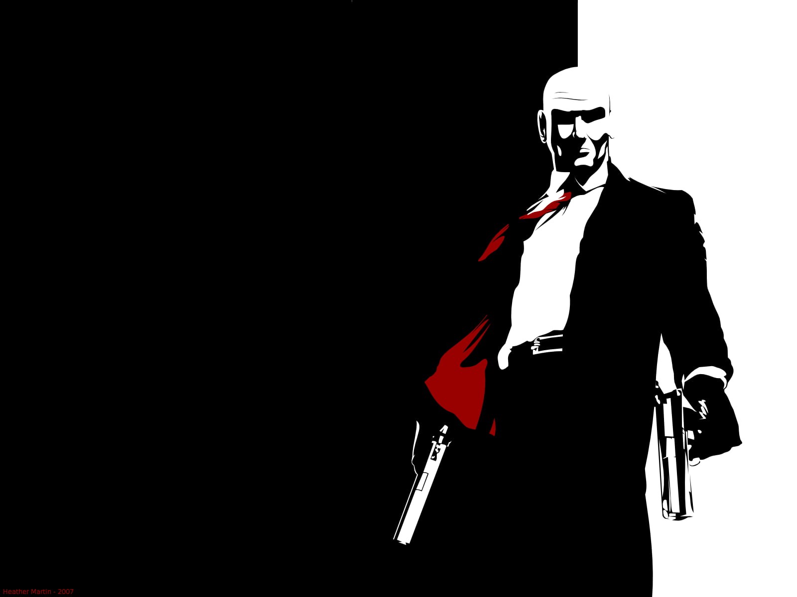 well-dressed, holding, Hitman, video games, 720P, indoors, cover, human representation, business person, businessman, one person, necktie, cut out, males, HD Wallpaper