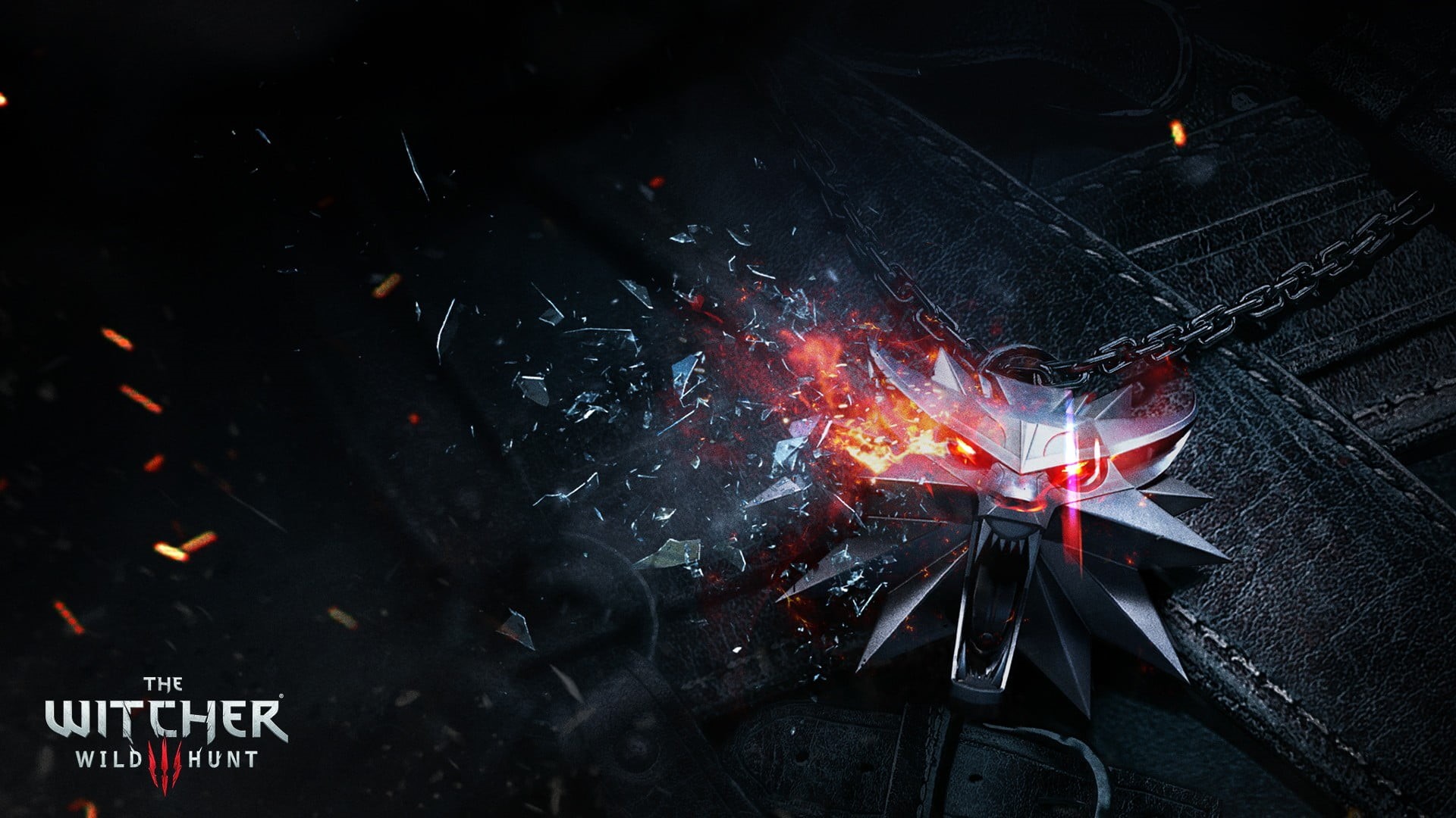 illuminated, dark, The Witcher 3: Wild Hunt, backgrounds, wild, long exposure, heat - Temperature, car, night, no people, burning, yellow, flame, smoke - physical structure, HD Wallpaper