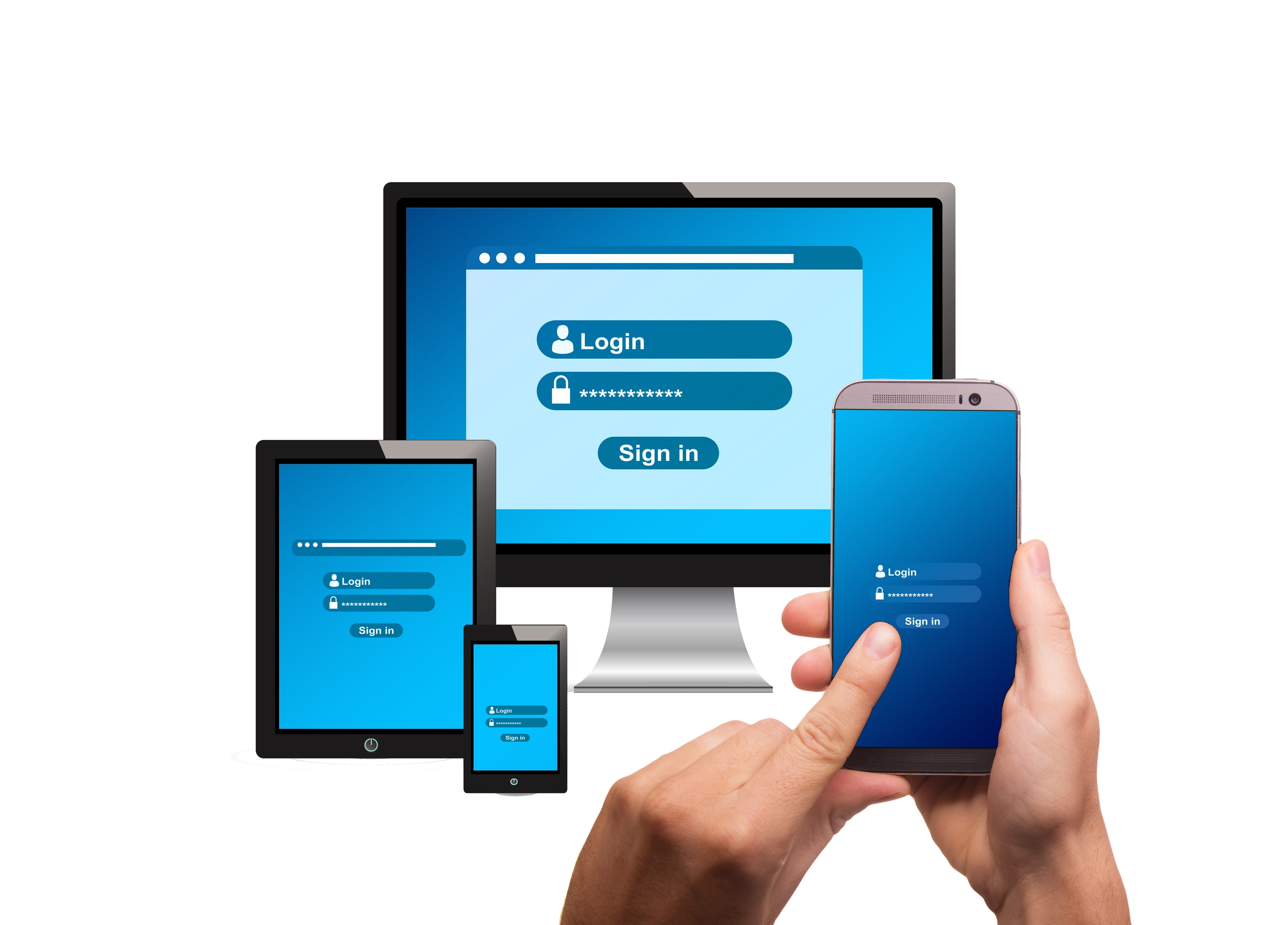 box, registration, indoors, technology, security, white background, human hand, connection, cut out, web page, blue, computer icon, portable information device, HD Wallpaper