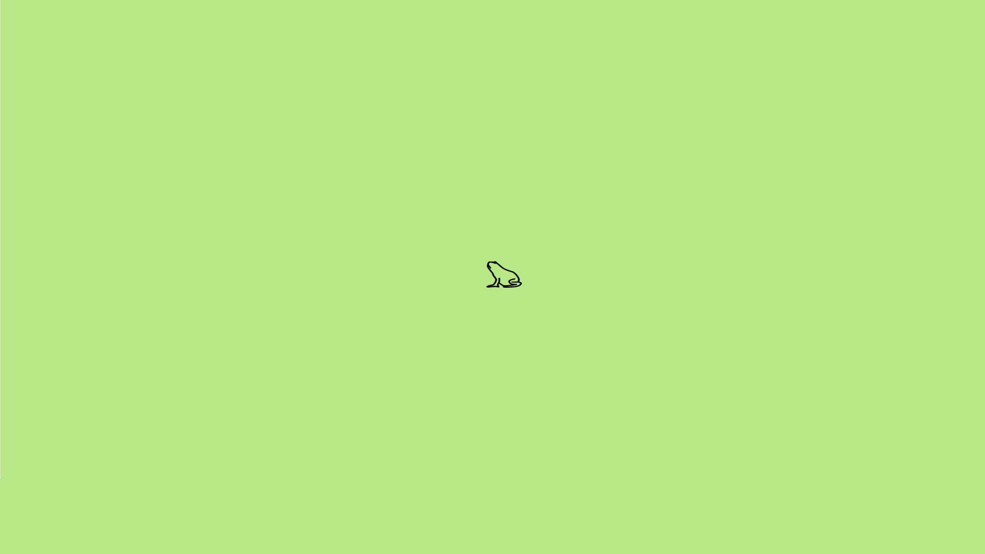 1080P, minimalism, frog, HD Wallpaper