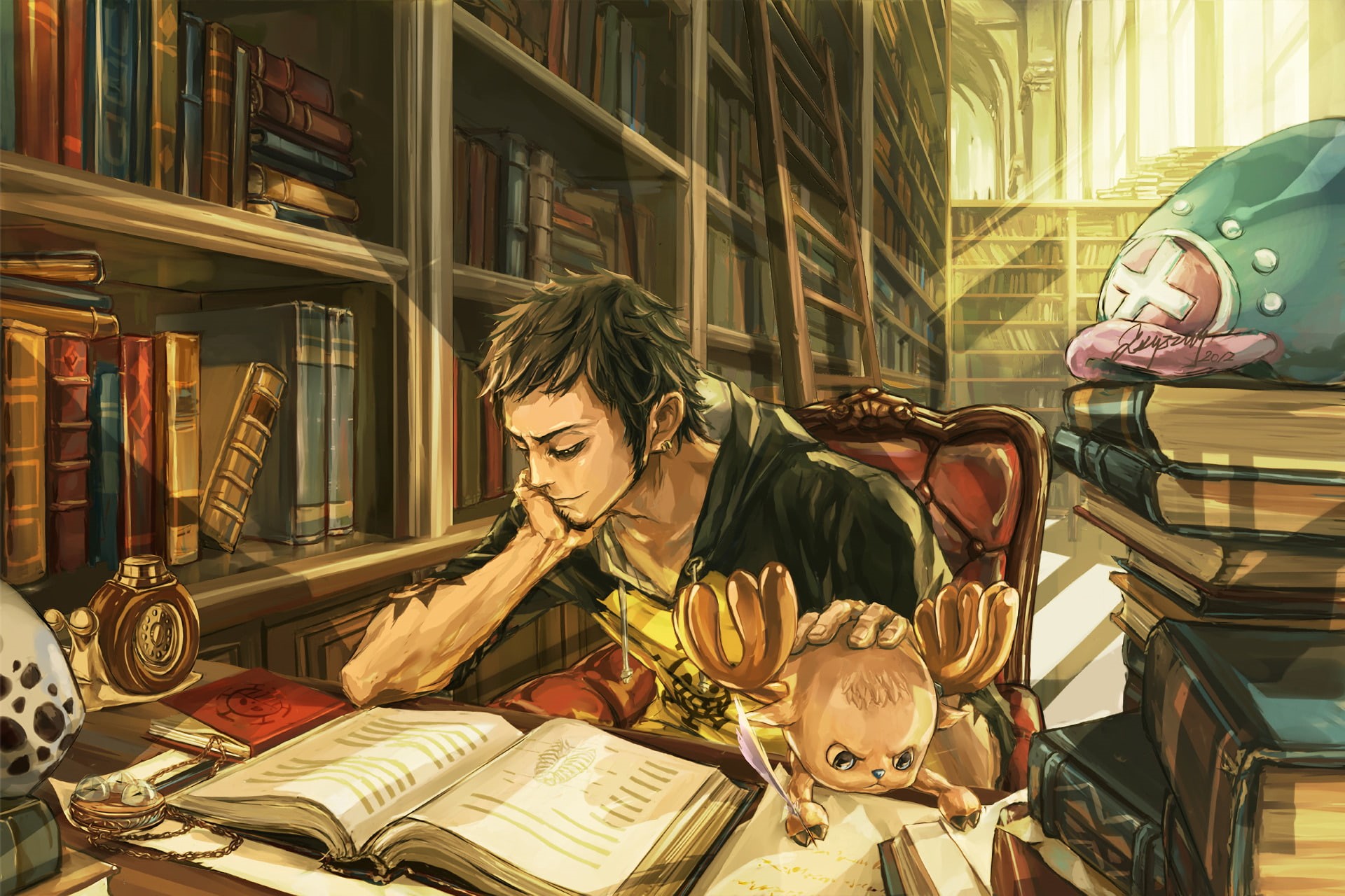1080P, Anime, Trafalgar Law, Tony Tony Chopper, One Piece, HD Wallpaper