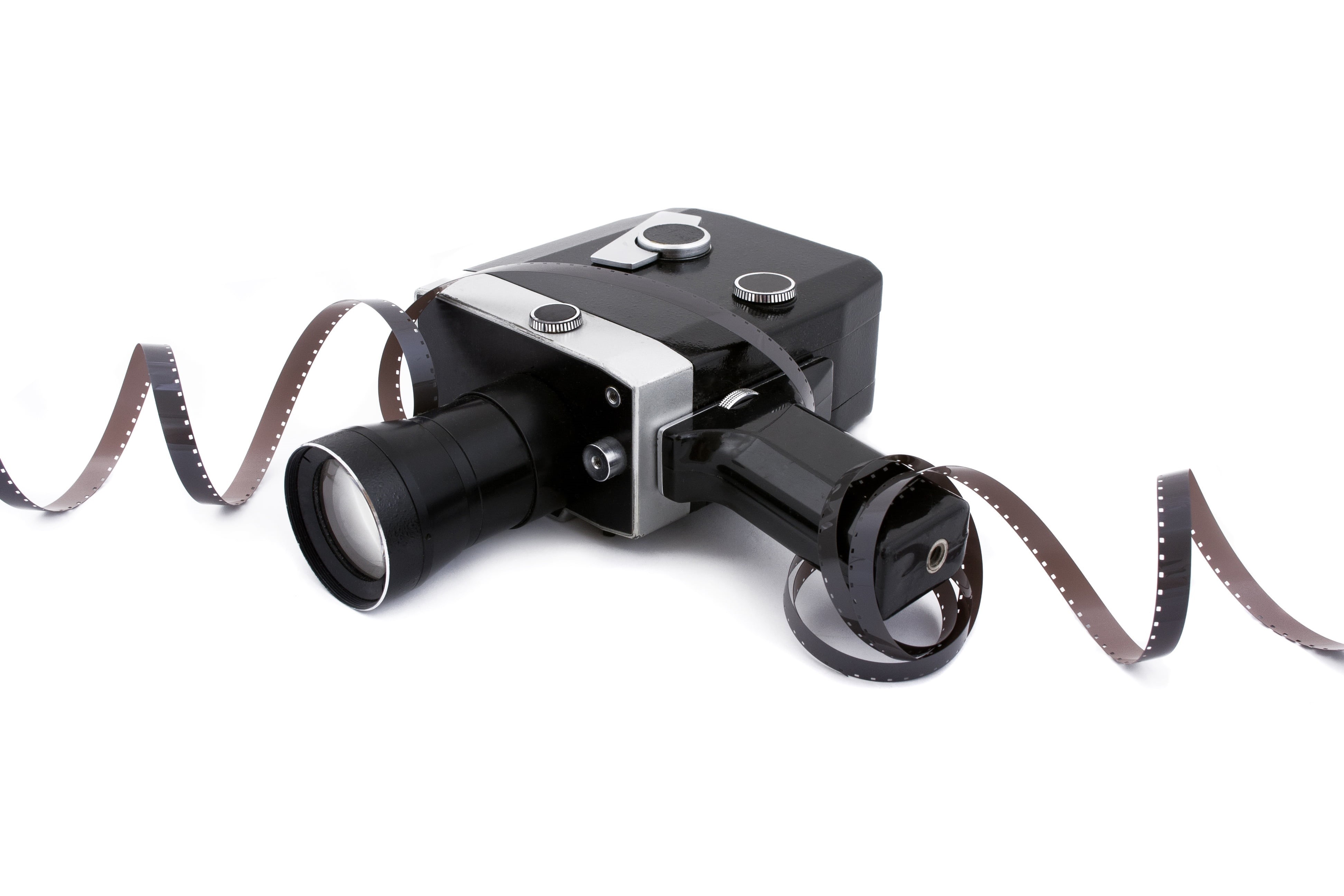 single object, reel, filmstrip, strip, photography themes, film, retro, 4K, still life, equipment, cinema, copy space, arts culture and entertainment, HD Wallpaper