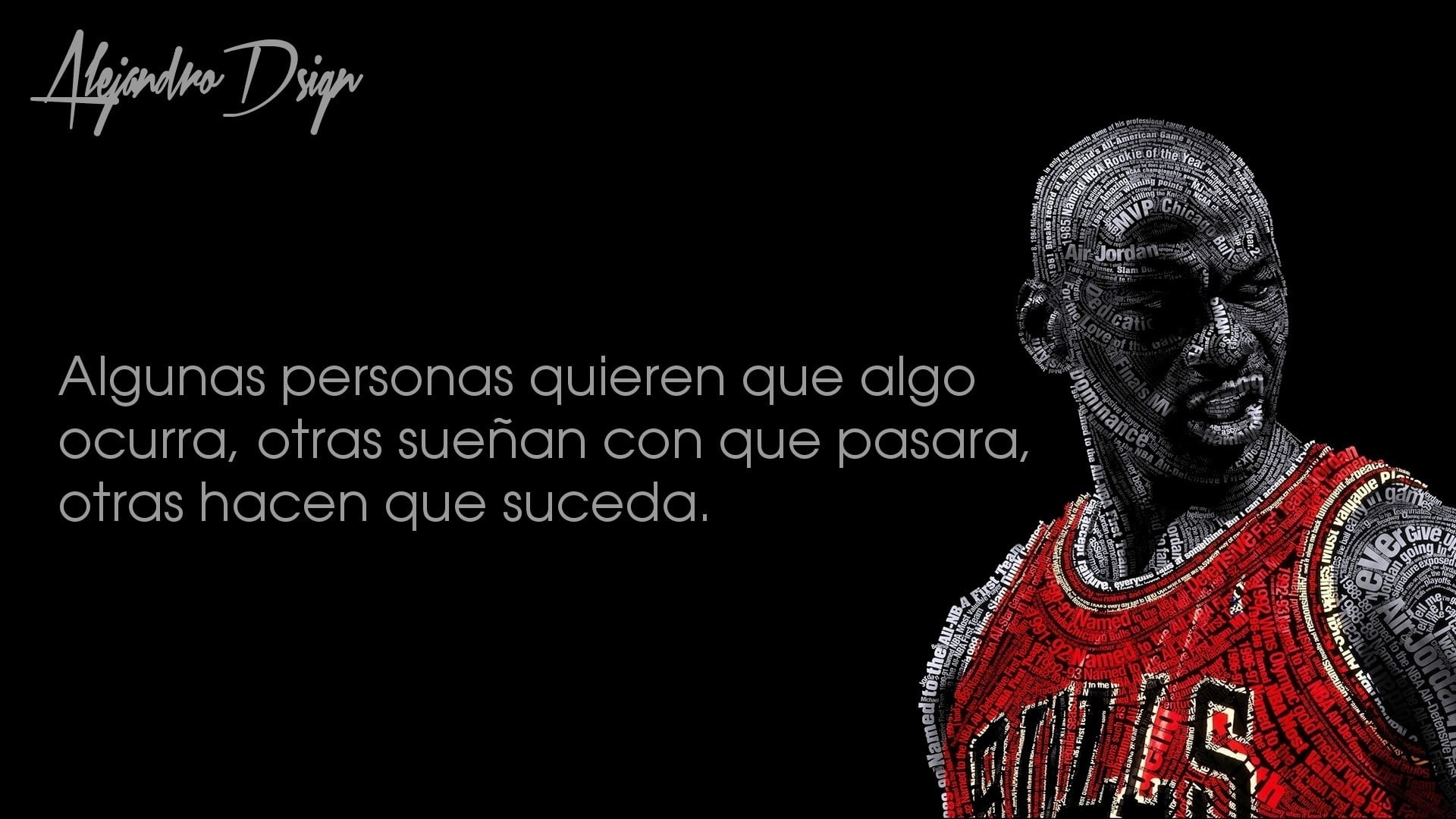 1080P, religion, communication, typographic portraits, Chicago Bulls, michael, close-up, art and craft, sculpture, simple background, no people, basketball, HD Wallpaper