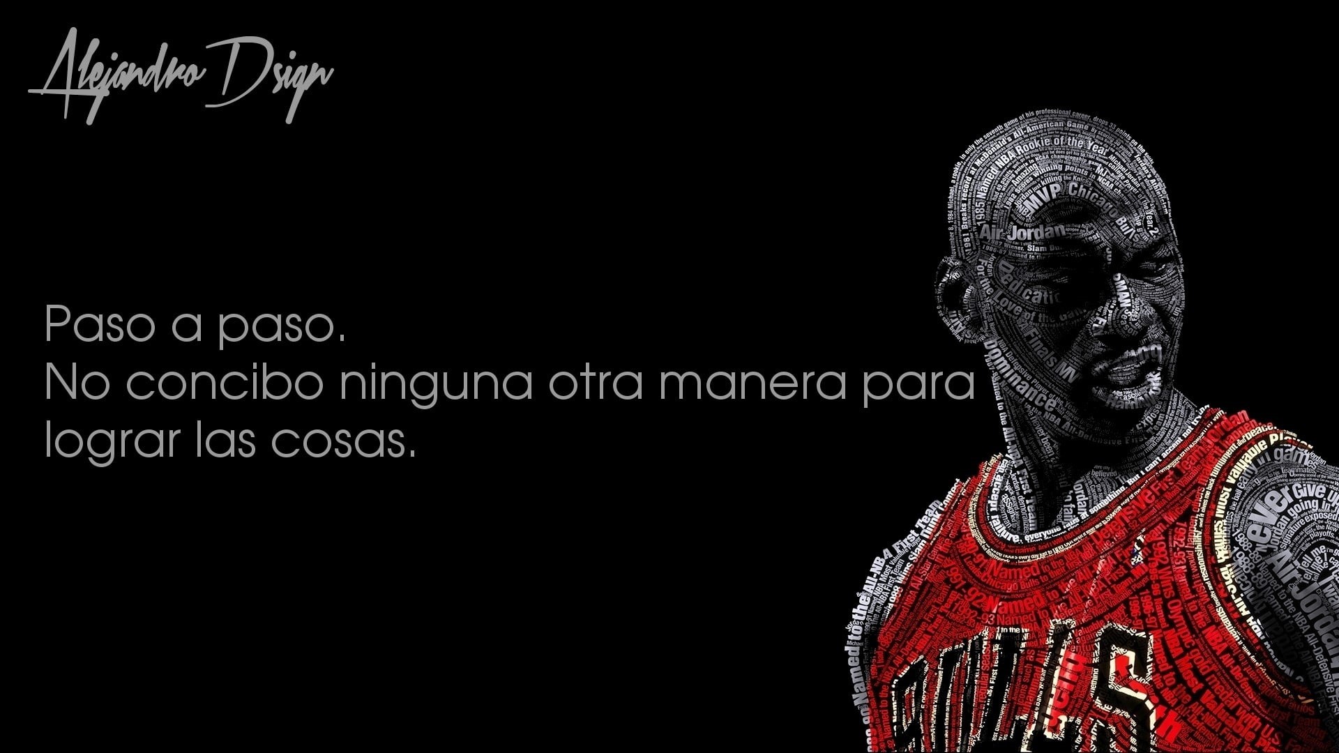 human representation, art and craft, quote, typographic portraits, text, male likeness, western script, basketball, religion, night, creativity, Michael Jordan, HD Wallpaper