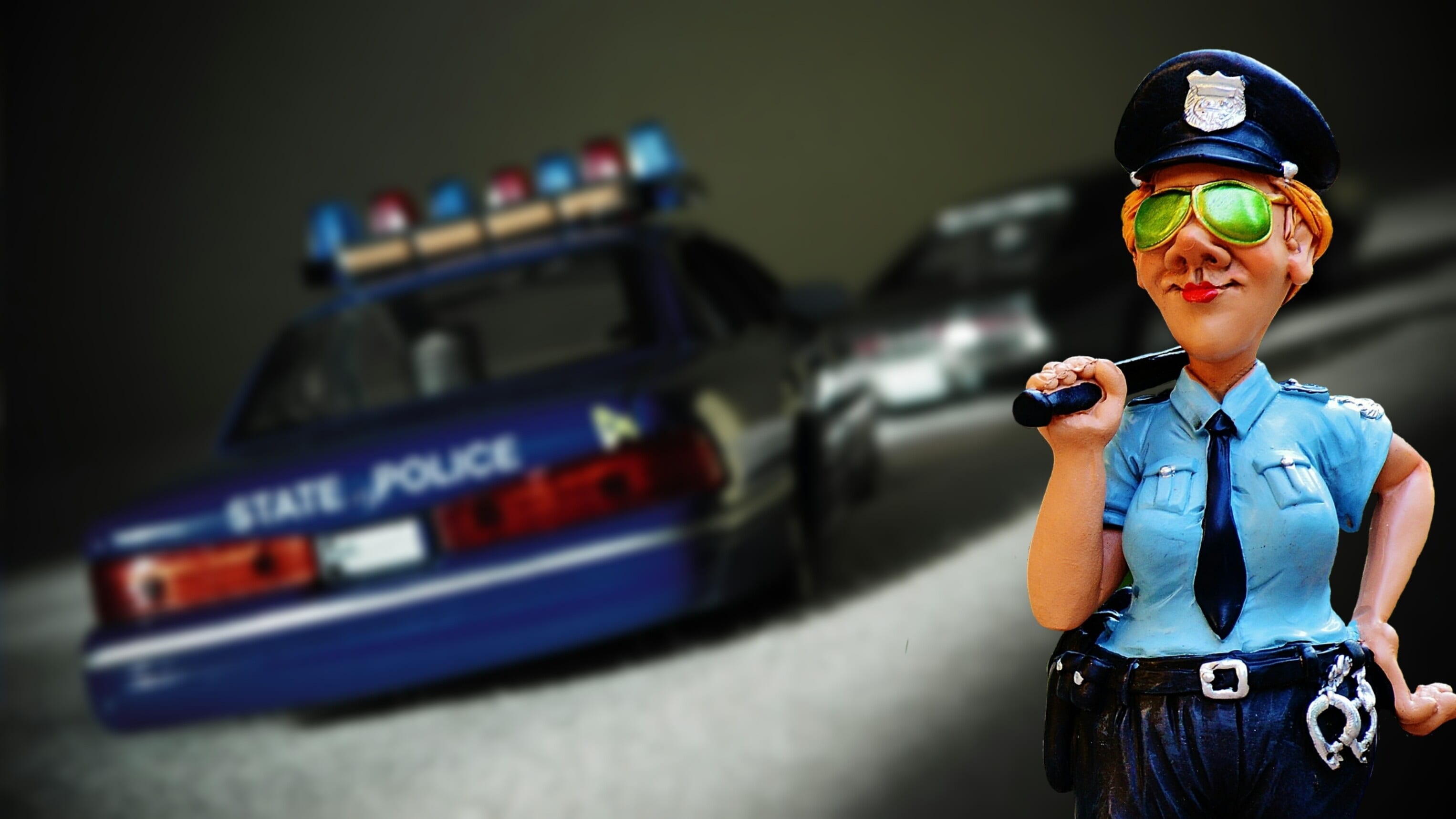 protection, waist up, motor vehicle, law, men, arrest, 2K, did, volatile, blue light, policewoman, security, crash helmet, clothing, people, helmet, funny, HD Wallpaper