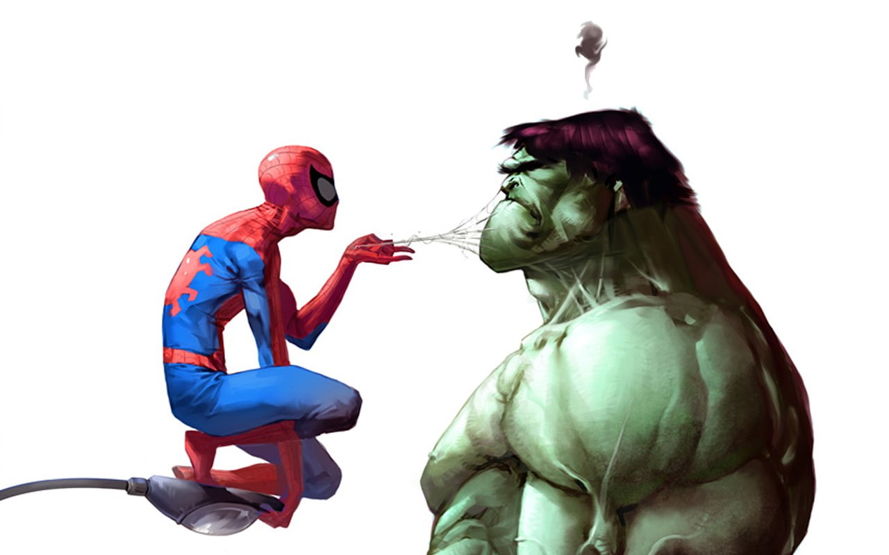 720P, hd, spiderman, comics, HD Wallpaper