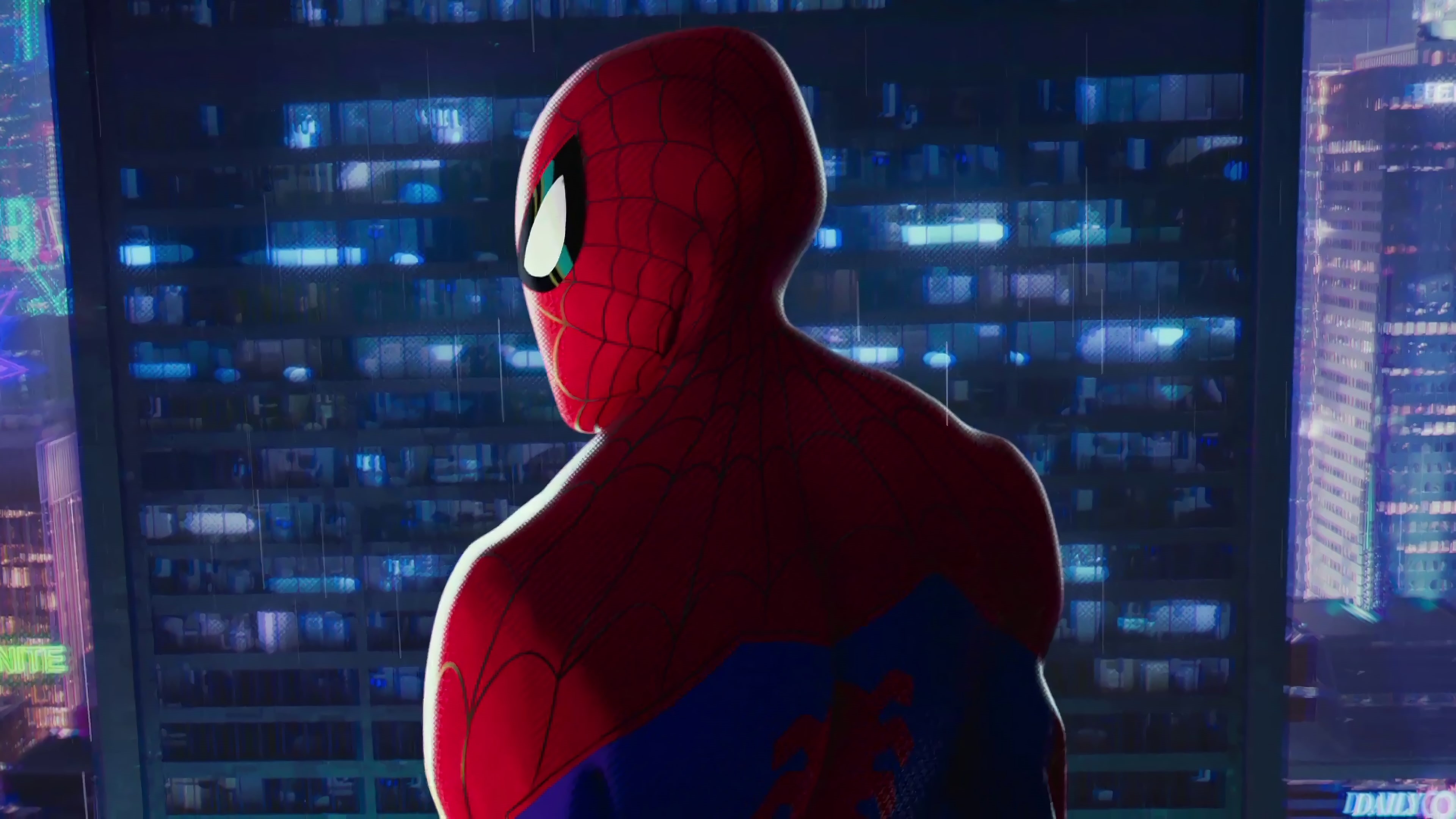 spiderman into the spider verse, hd, spiderman, 2018 movies, 4K, movies, animated movies, 4k, HD Wallpaper
