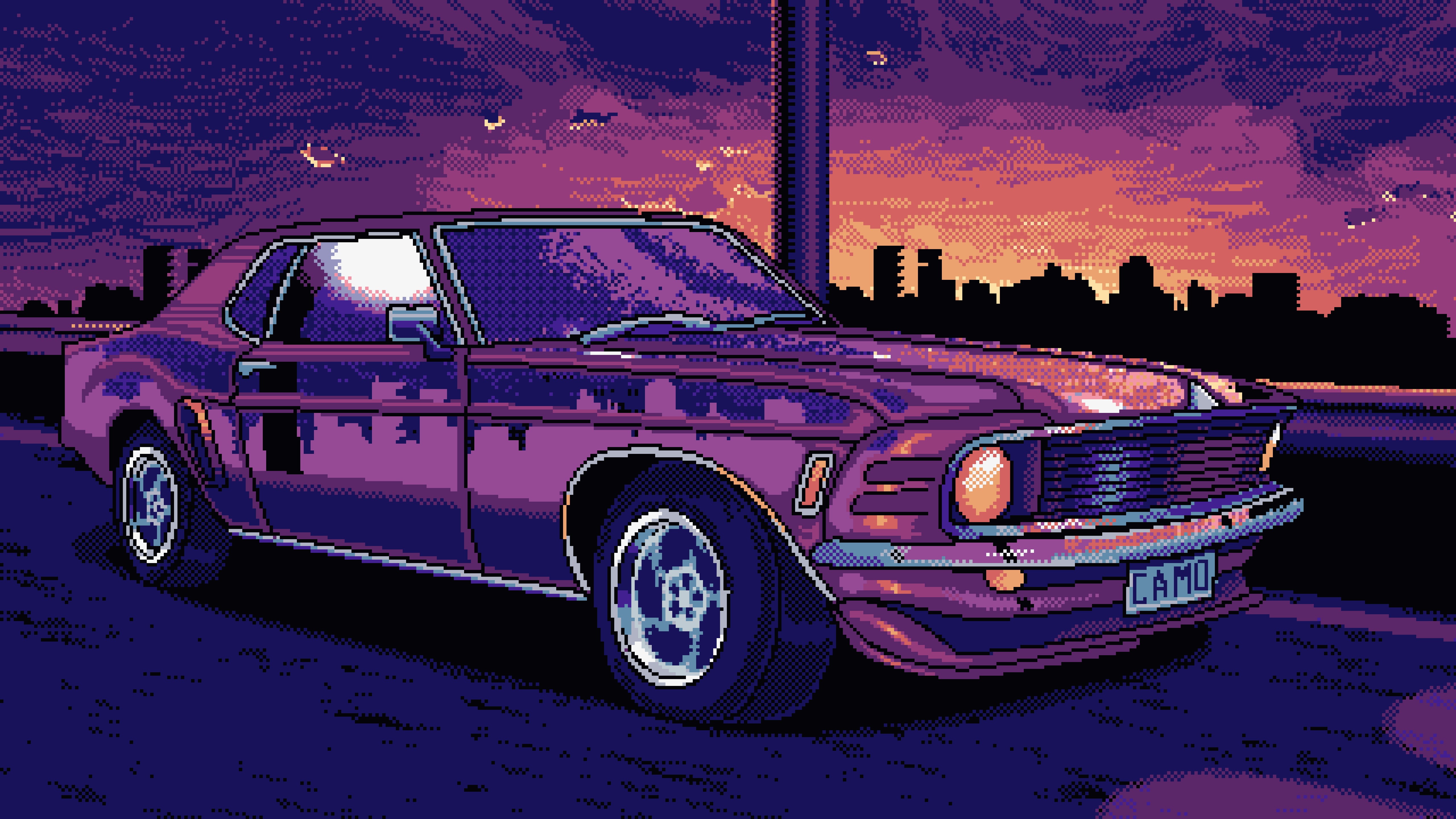 4k, 5k, reddit, vintage, artwork, artist, mustang, digital art, 5K, hd, HD Wallpaper