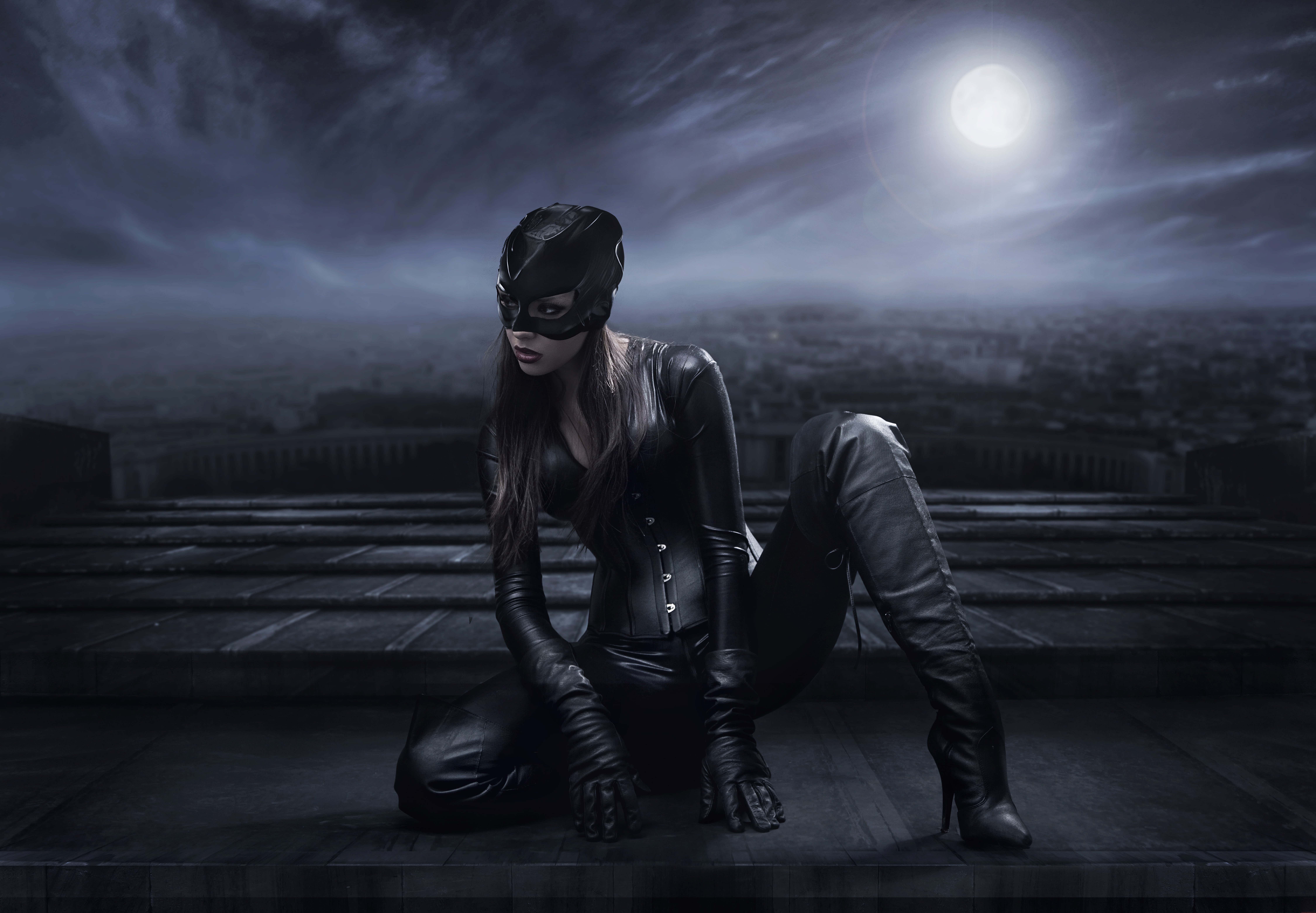 catwoman, 4k, hd, 8K, superheroes, 8k, 5k, cosplay, 10k, HD Wallpaper