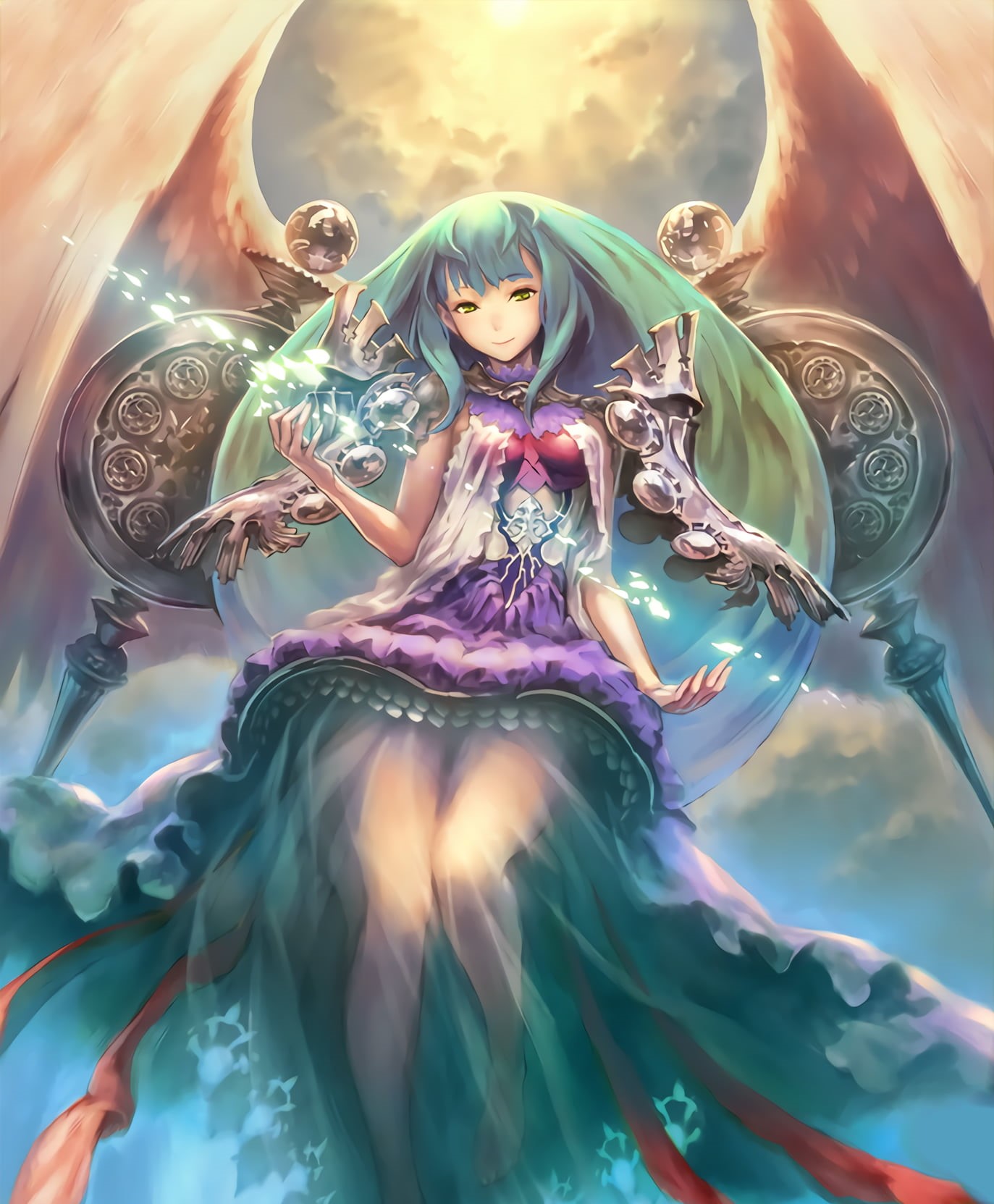 anime, Gabriel (Shingeki no Bahamut), creativity, lifestyles, one person, front view, arts culture and entertainment, women, water, real people, disney, Phone HD Wallpaper