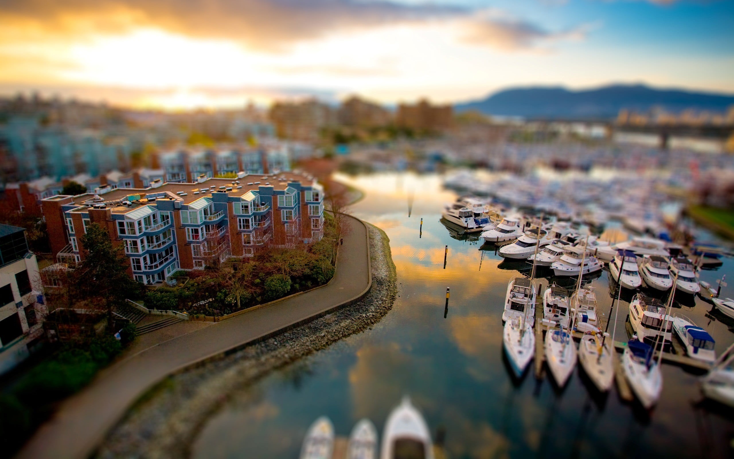 canal, tourism, outdoors, sea, panoramic, church, mode of transportation, built Structure, river, buildings, coast, harbor, nature, history, famous Place, HD Wallpaper