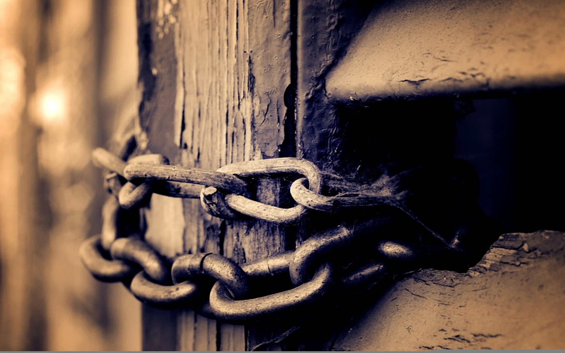 old, metal, rusty, wood - material, wood, connection, outdoors, textured, close-up, gray, sunlight, 1080P, focus on foreground, iron - metal, rope, weathered, HD Wallpaper