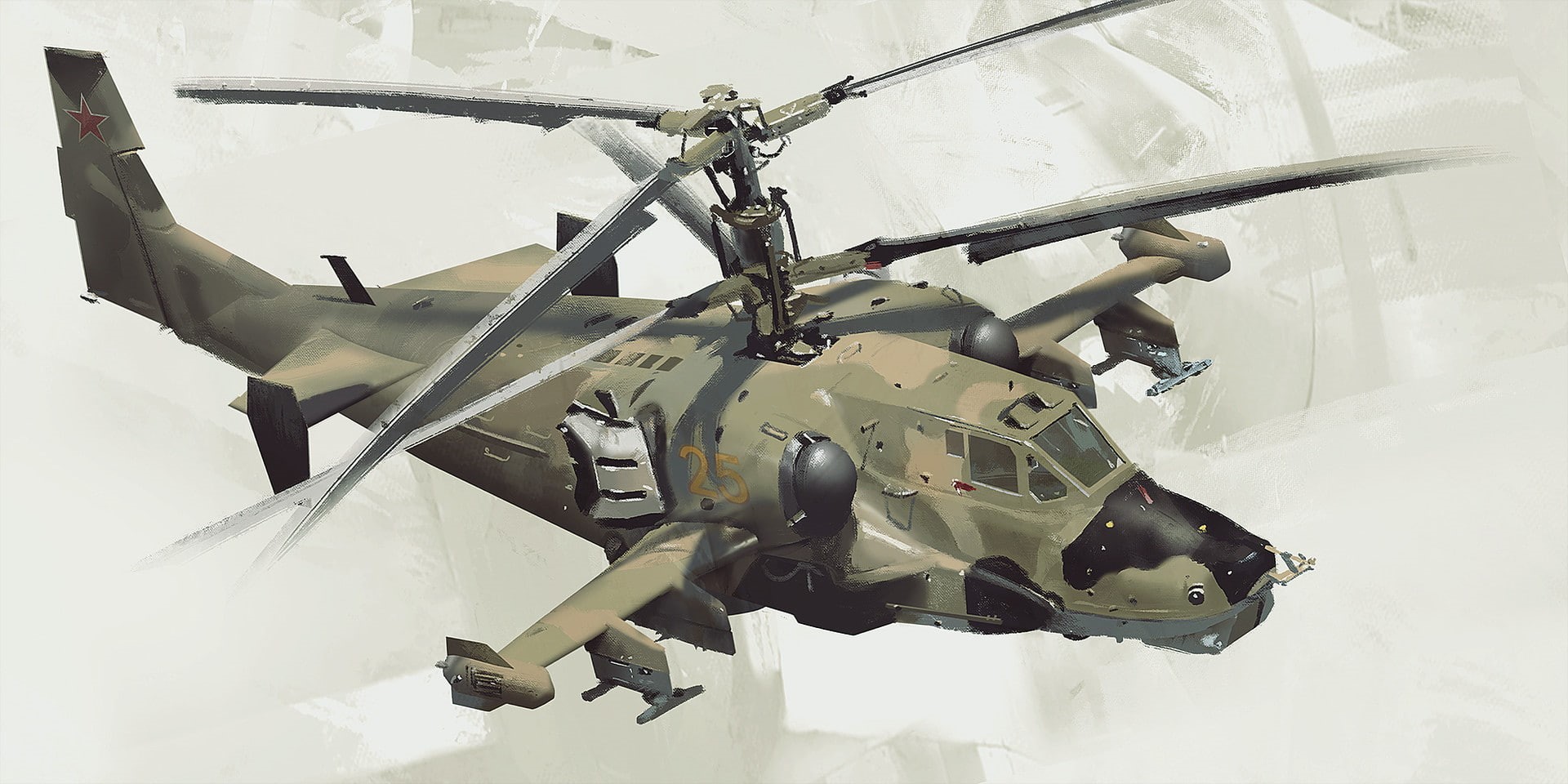 military, helicopter, technology, sky, air force, Fly, low angle view, army, airplane, kamov ka-50, white background, Russian Army, nature, mode of transportation, HD Wallpaper
