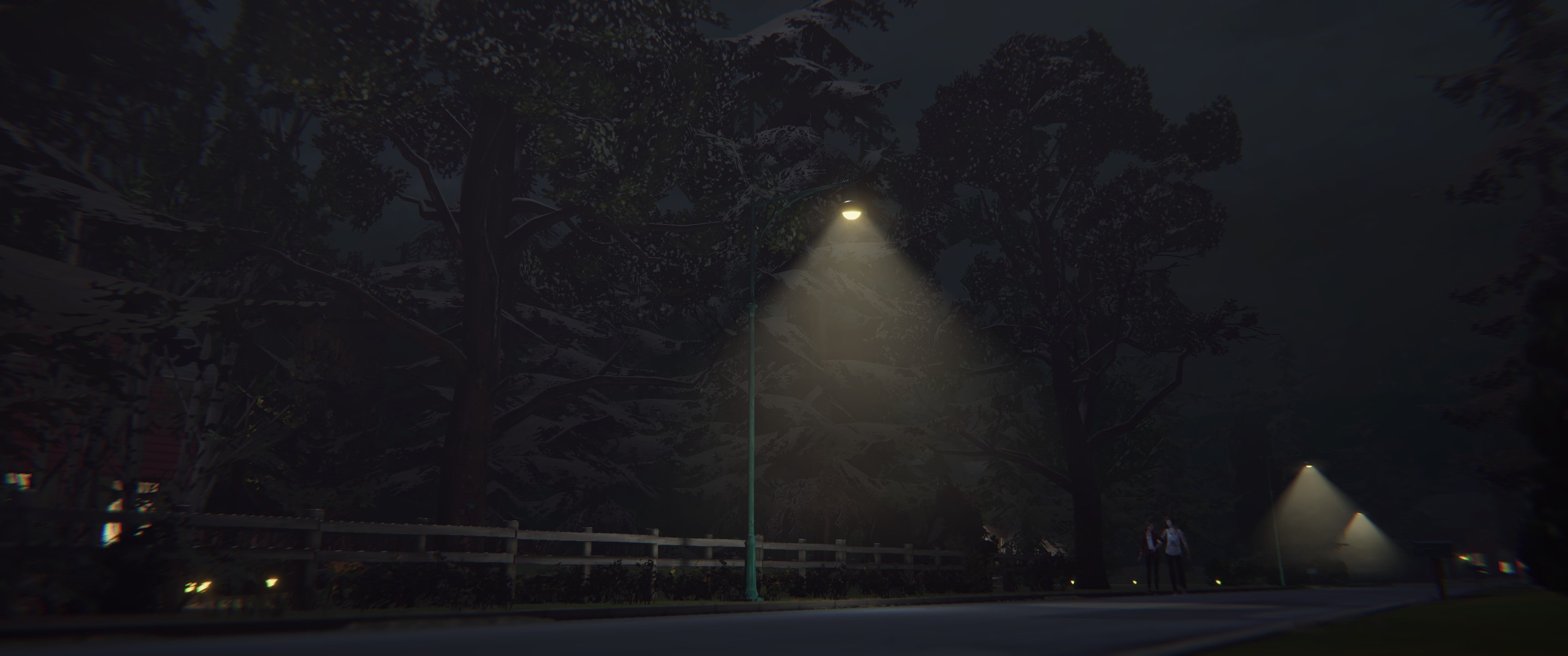 nature, lighting equipment, built structure, connection, Life is Strange Before the Storm, tree, architecture, outdoors, city, building exterior, no people, HD Wallpaper
