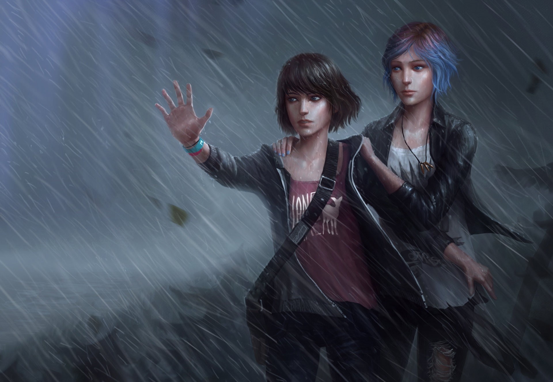 1080P, Max Caulfield, Chloe Price, Life Is Strange, HD Wallpaper