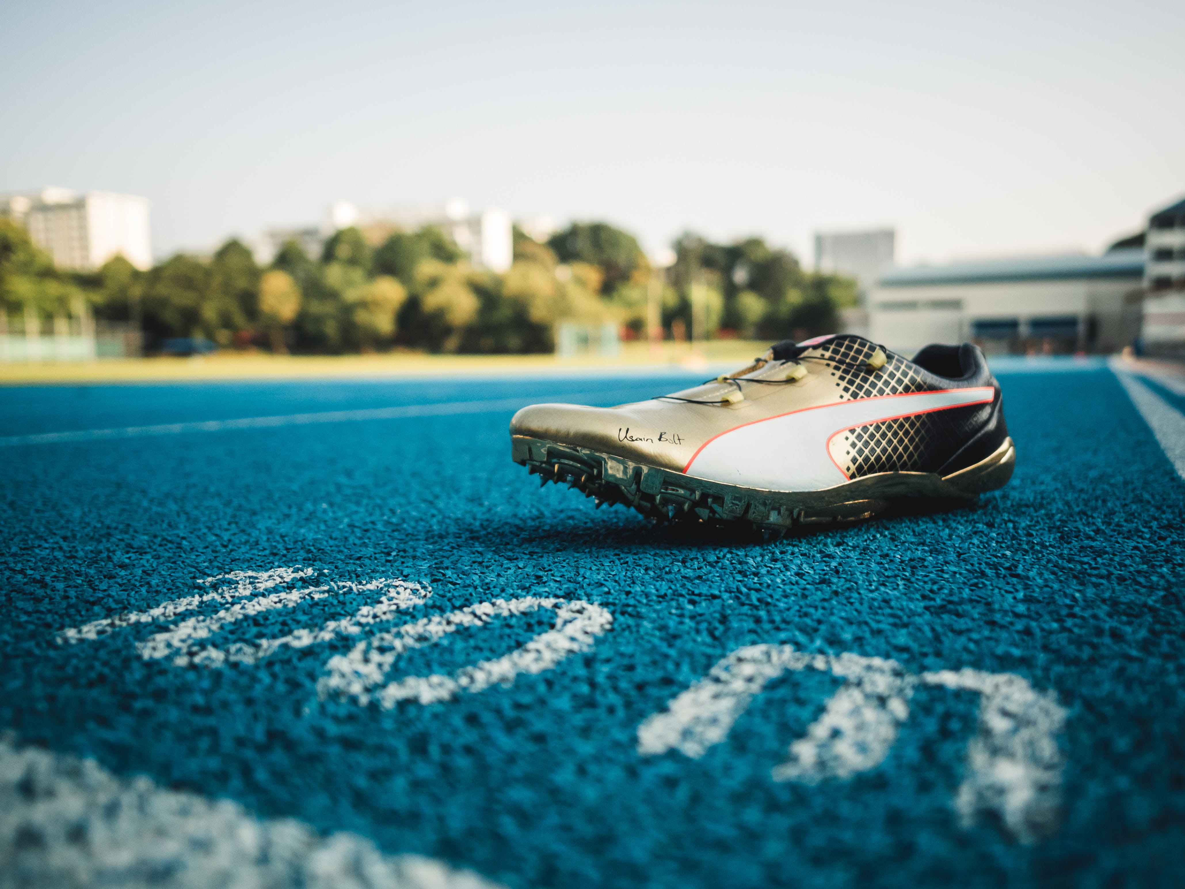 puma spikes, spike shoes, usain bolt, pumashoes, spike shoe, architecture, city, sprint, sky, close-up, building exterior, nature, track and field, run, HD Wallpaper